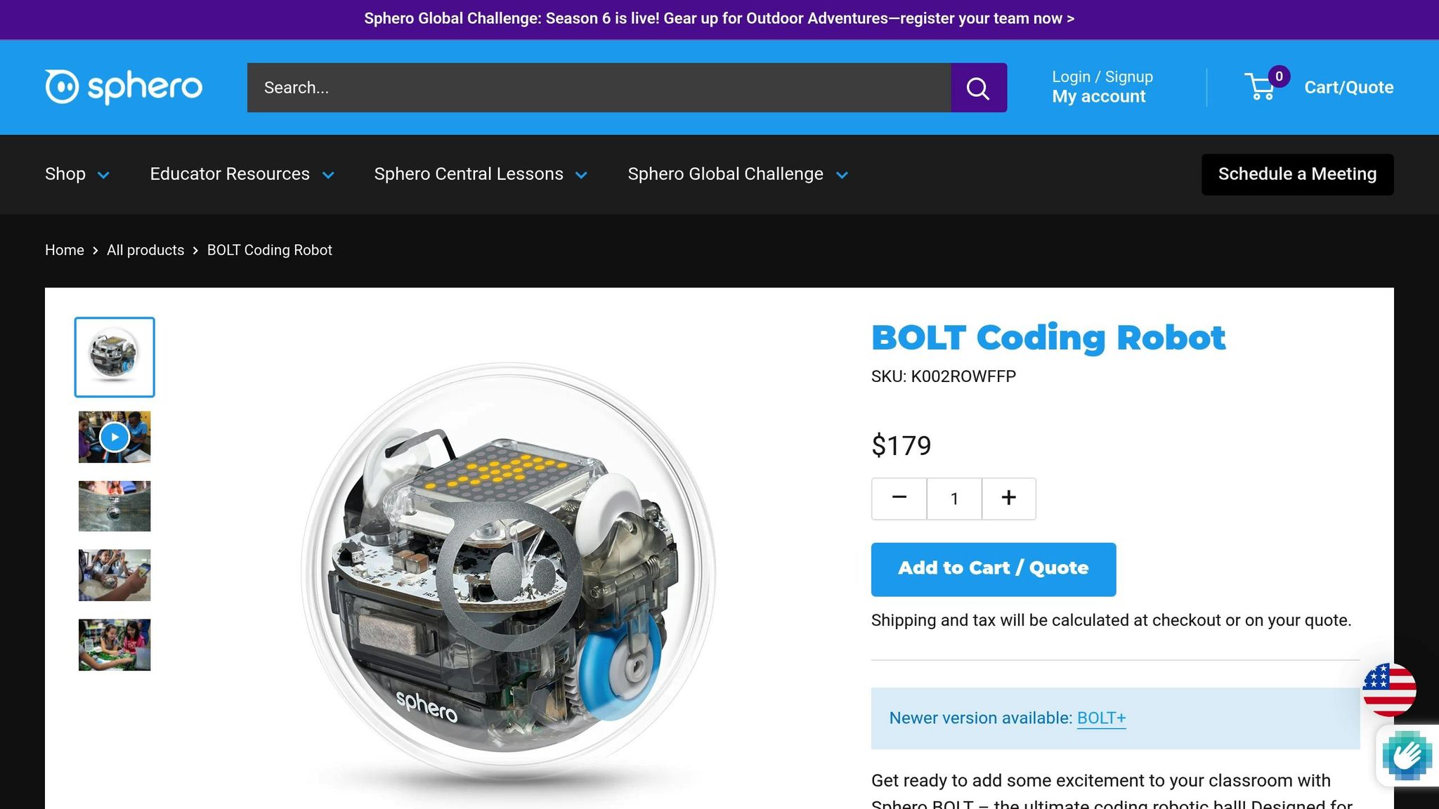Sphero Bolt