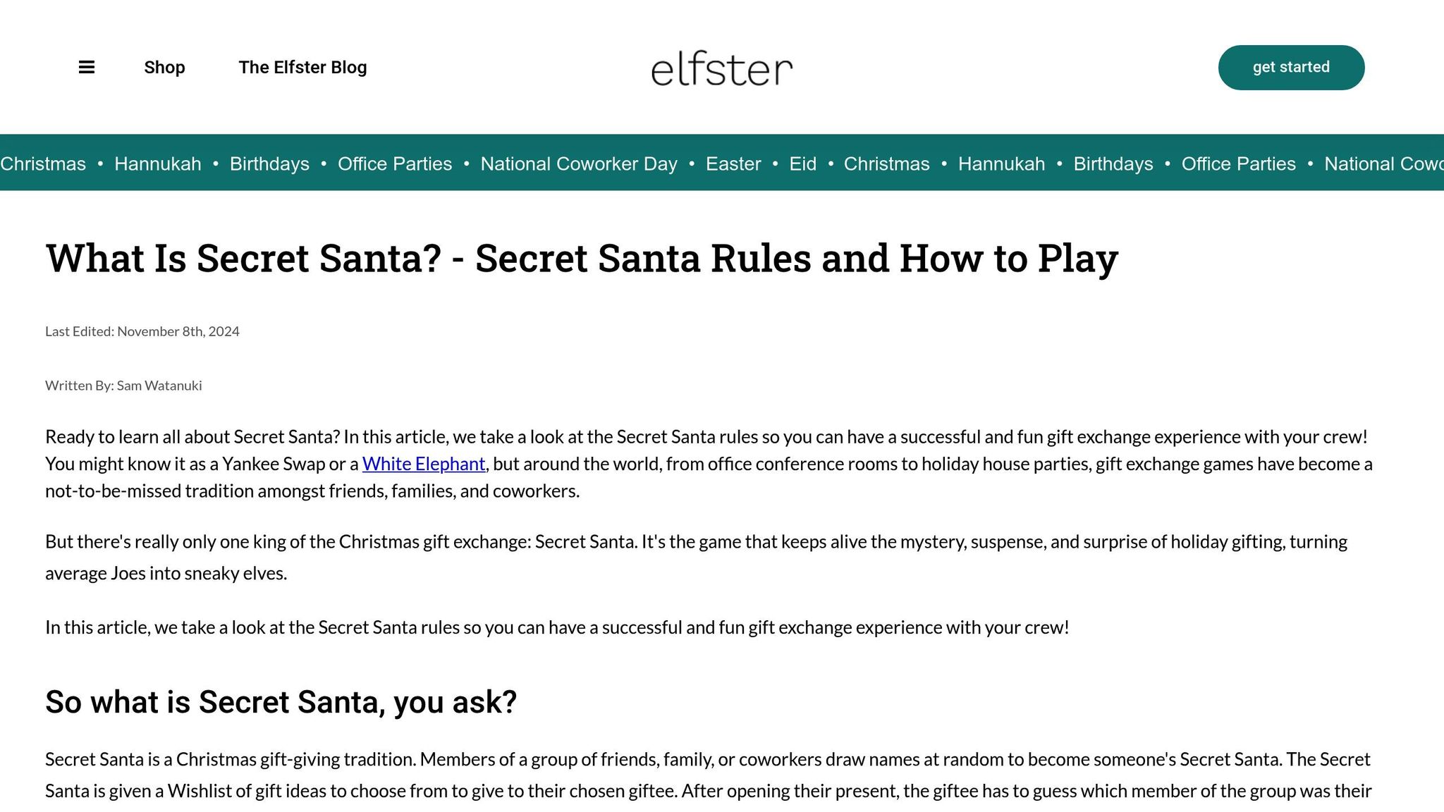 Secret Santa