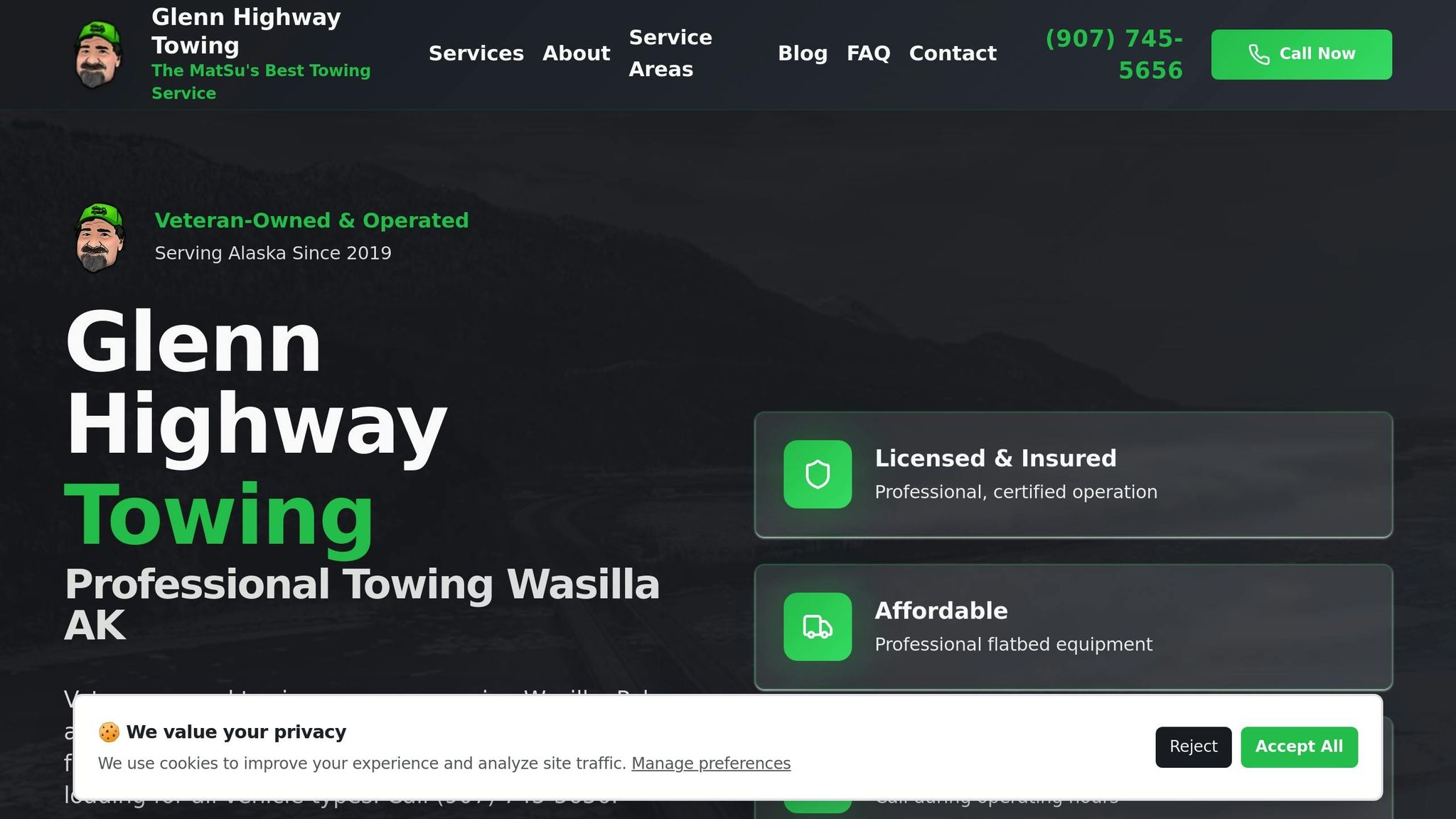 Glenn Highway Towing