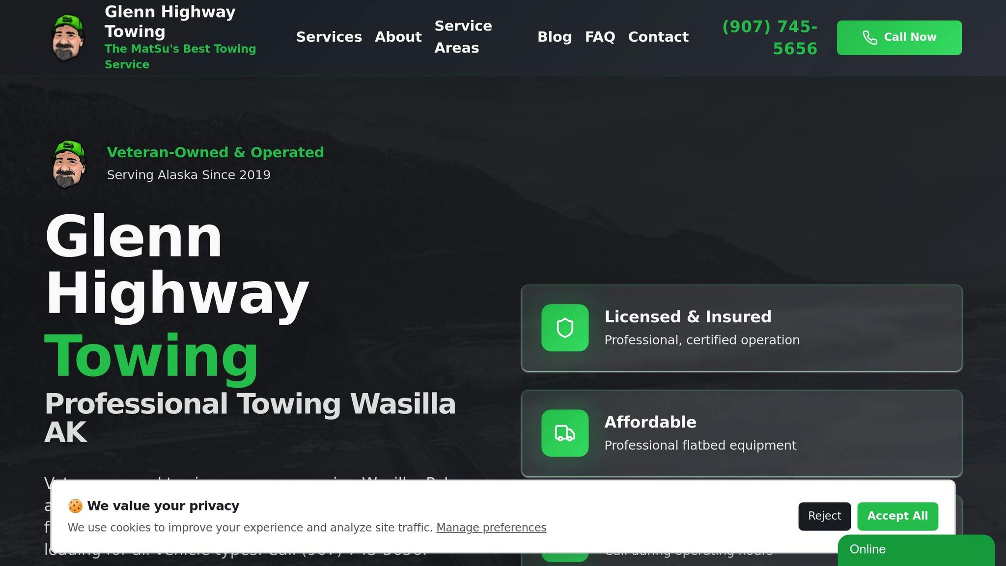 Glenn Highway Towing