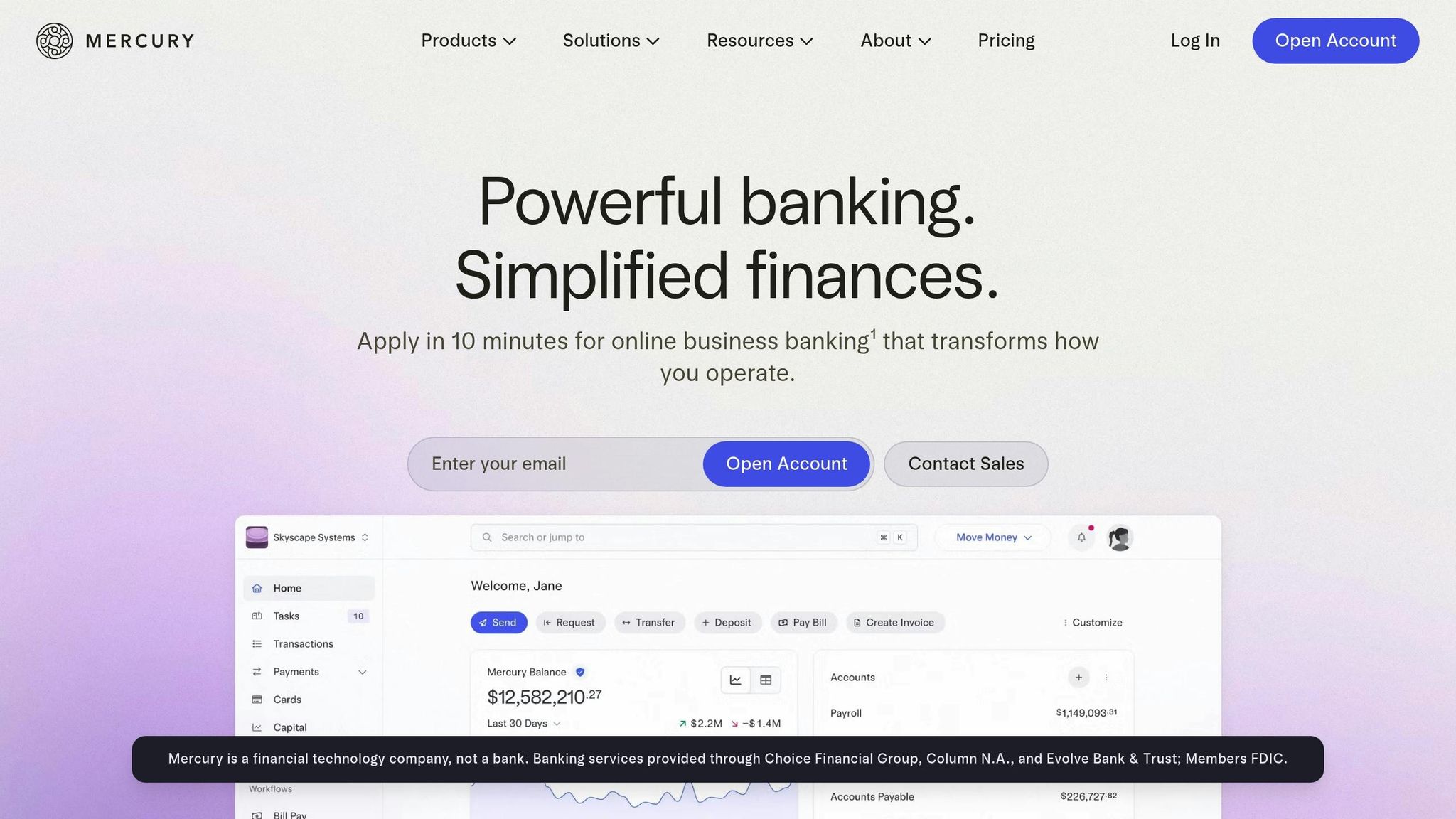 Mercury Bank
