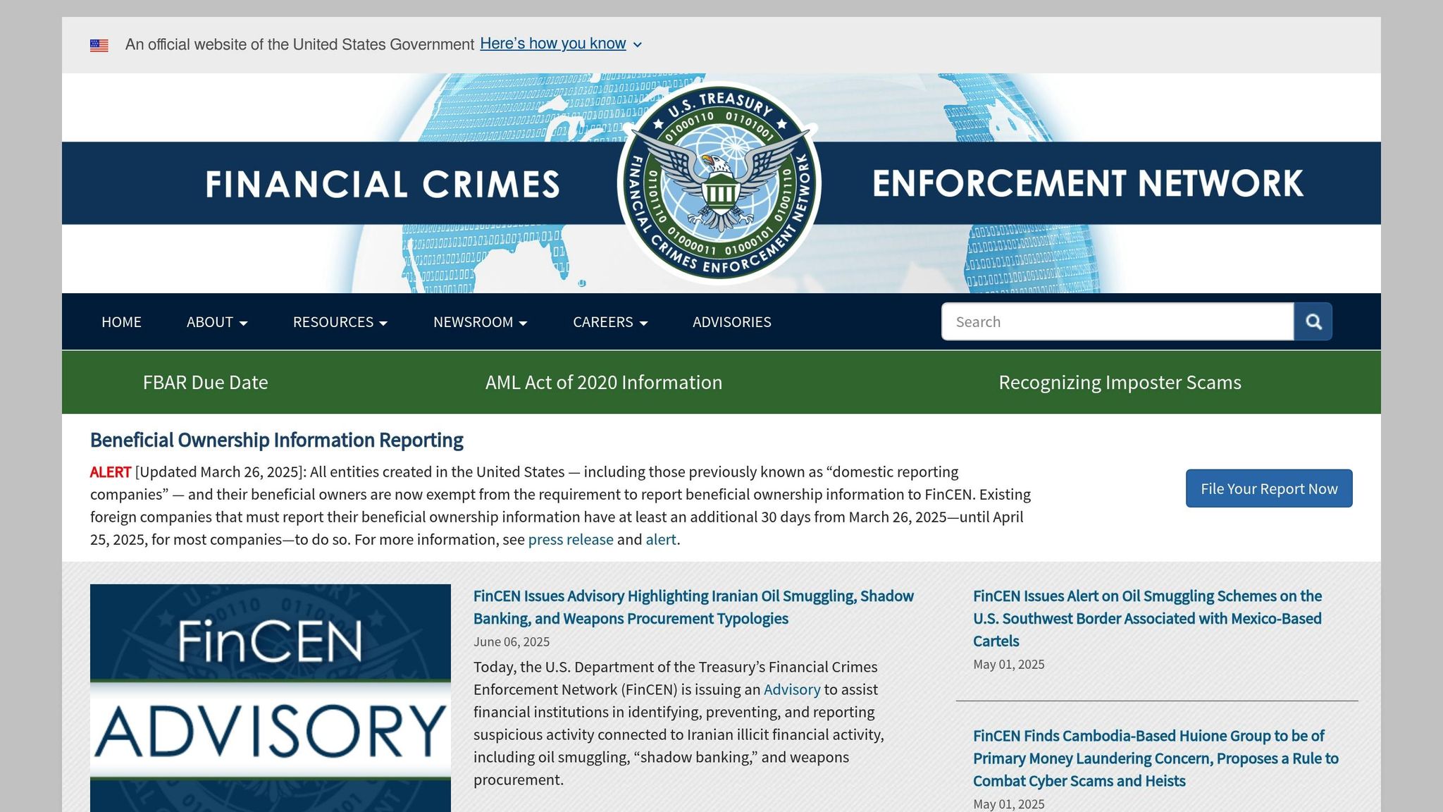 FinCEN