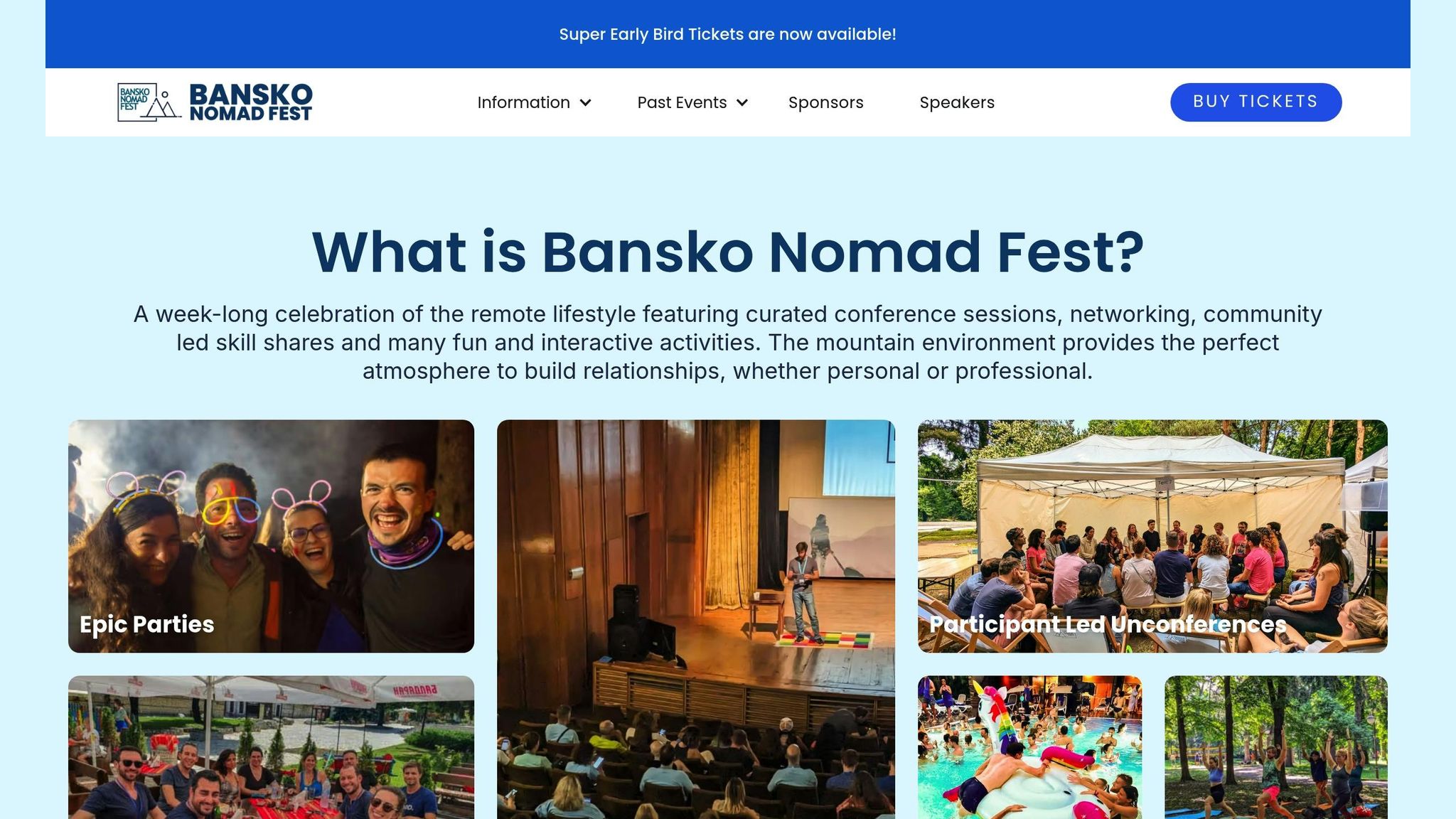 What is Bansko Nomad Fest?