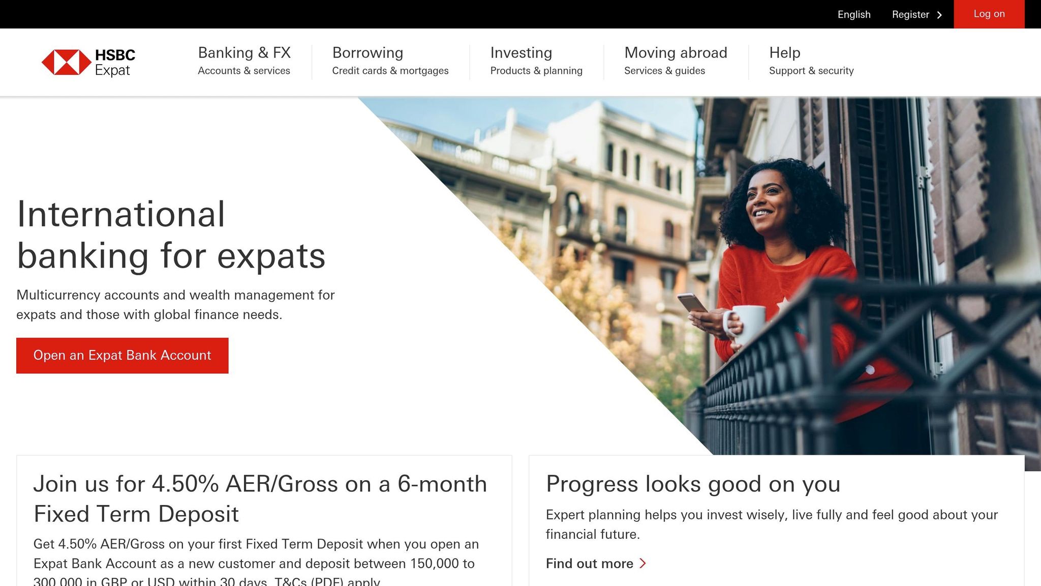 HSBC expat