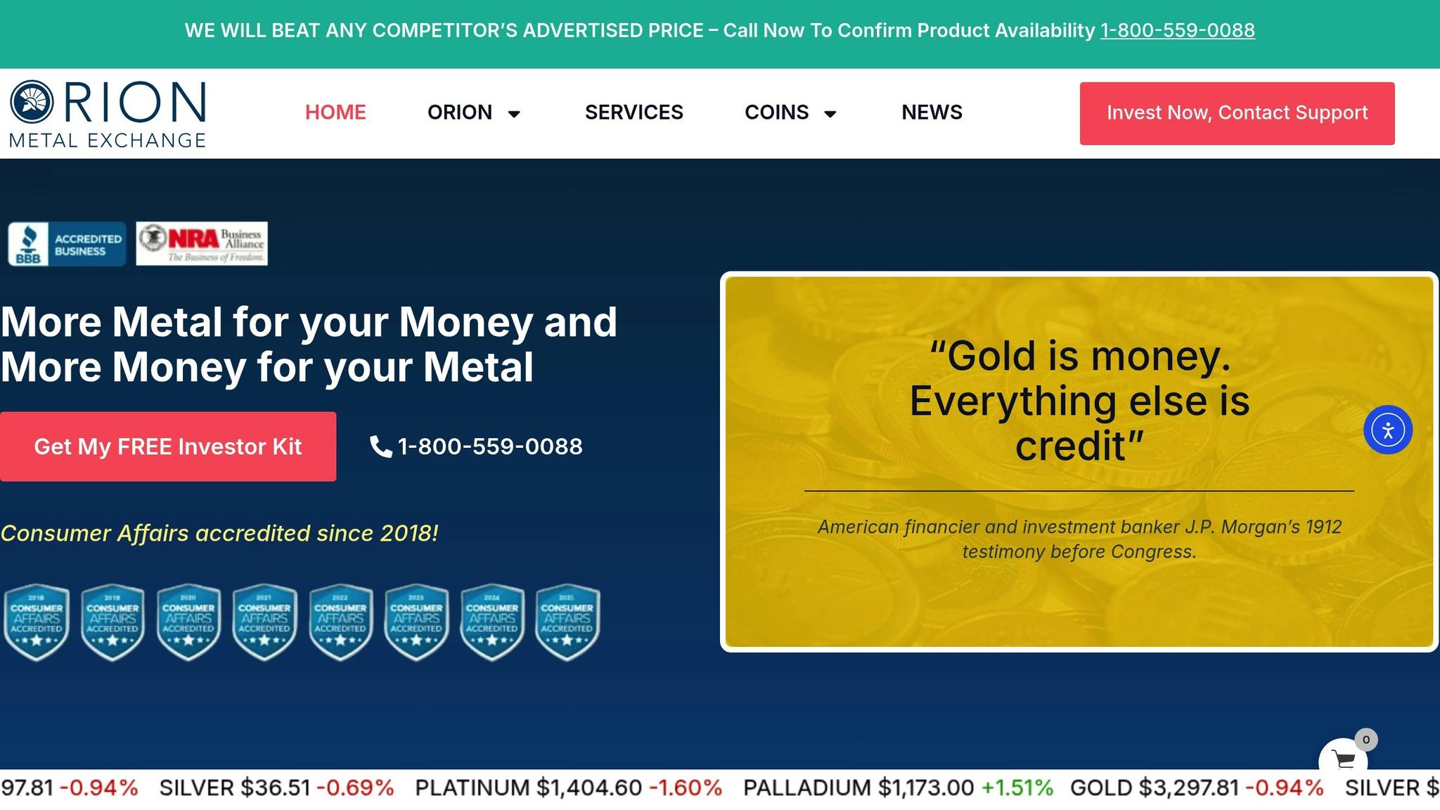 Orion Metal Exchange