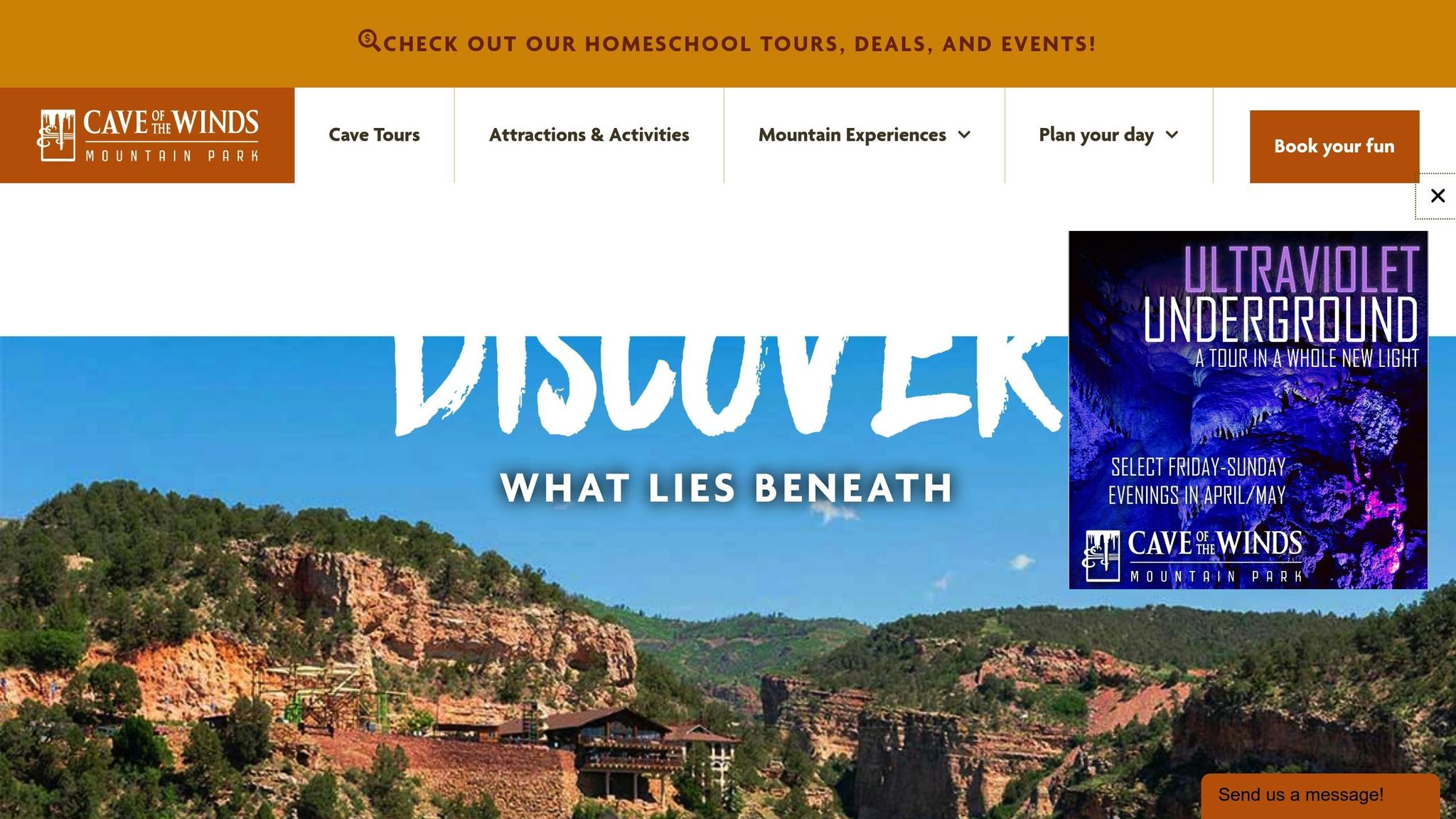 Cave of the Winds Mountain Park