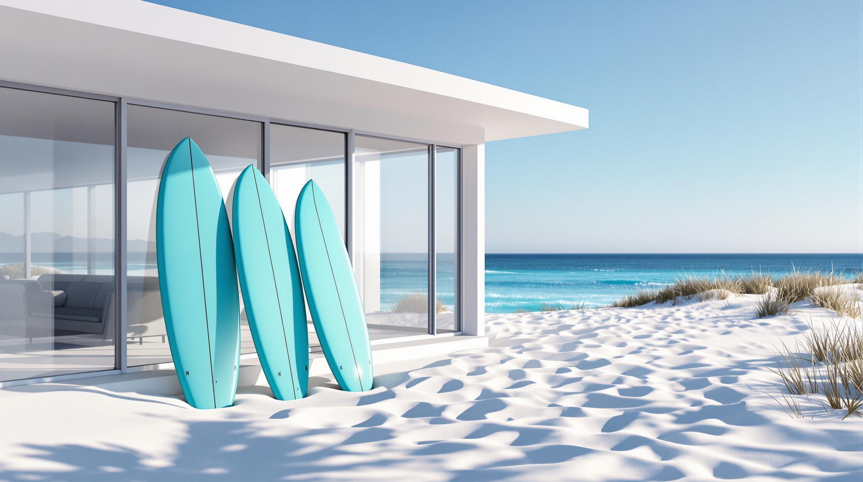 Top Beachfront Rentals with Surfboards Included
