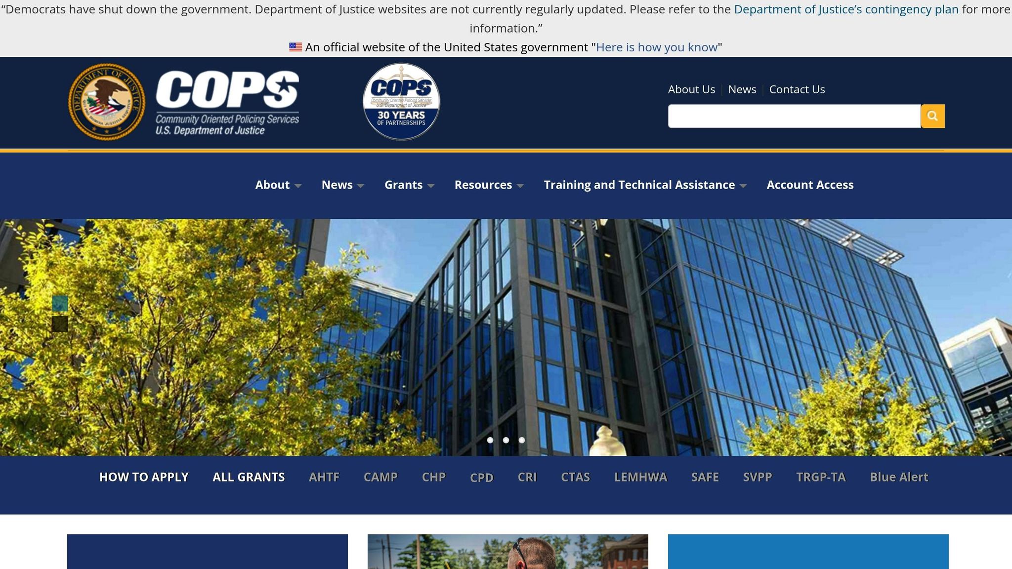 Community Oriented Policing Services