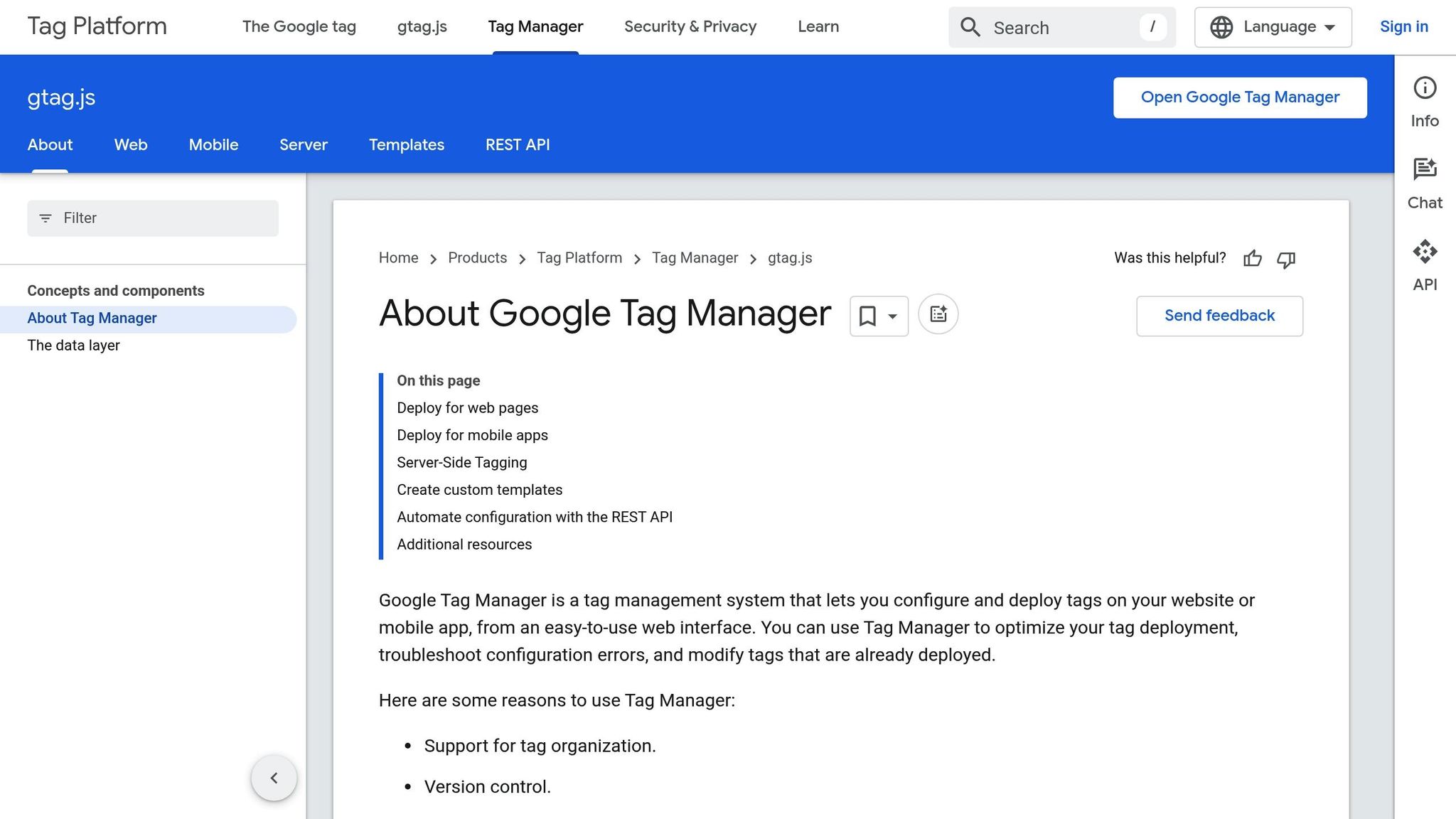 Google Tag Manager