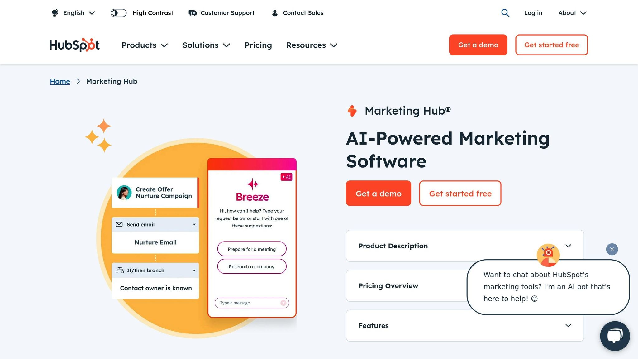 HubSpot Marketing Hub