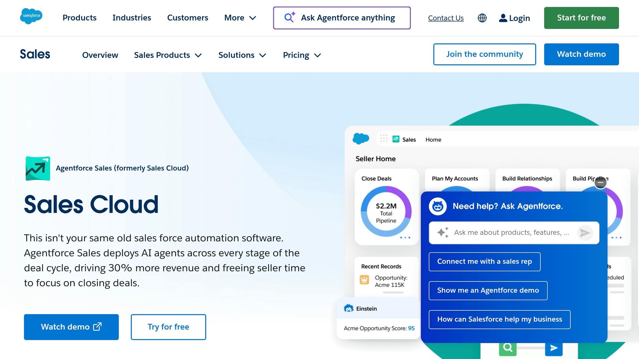 Salesforce Sales Cloud