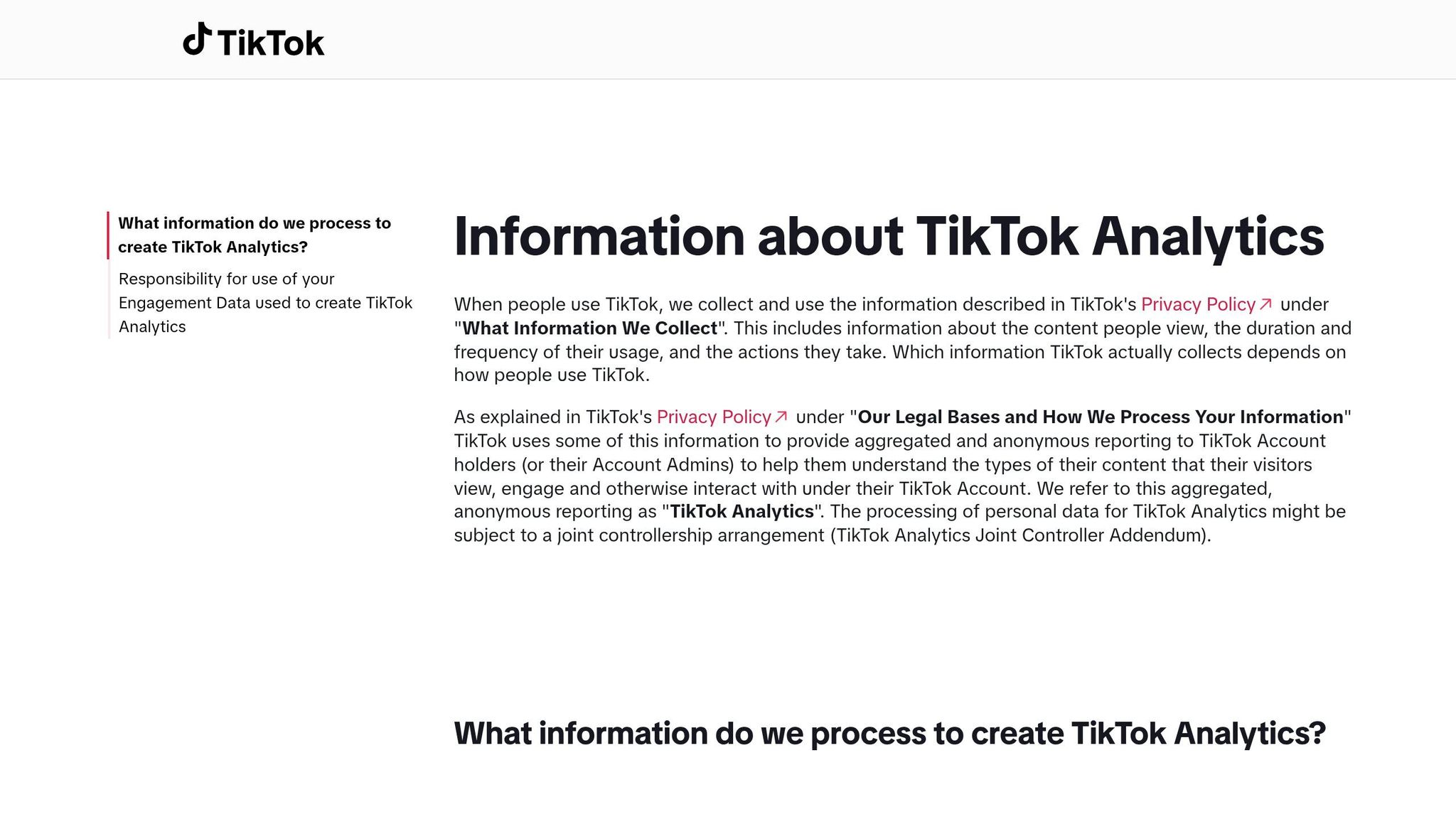 TikTok Analytics