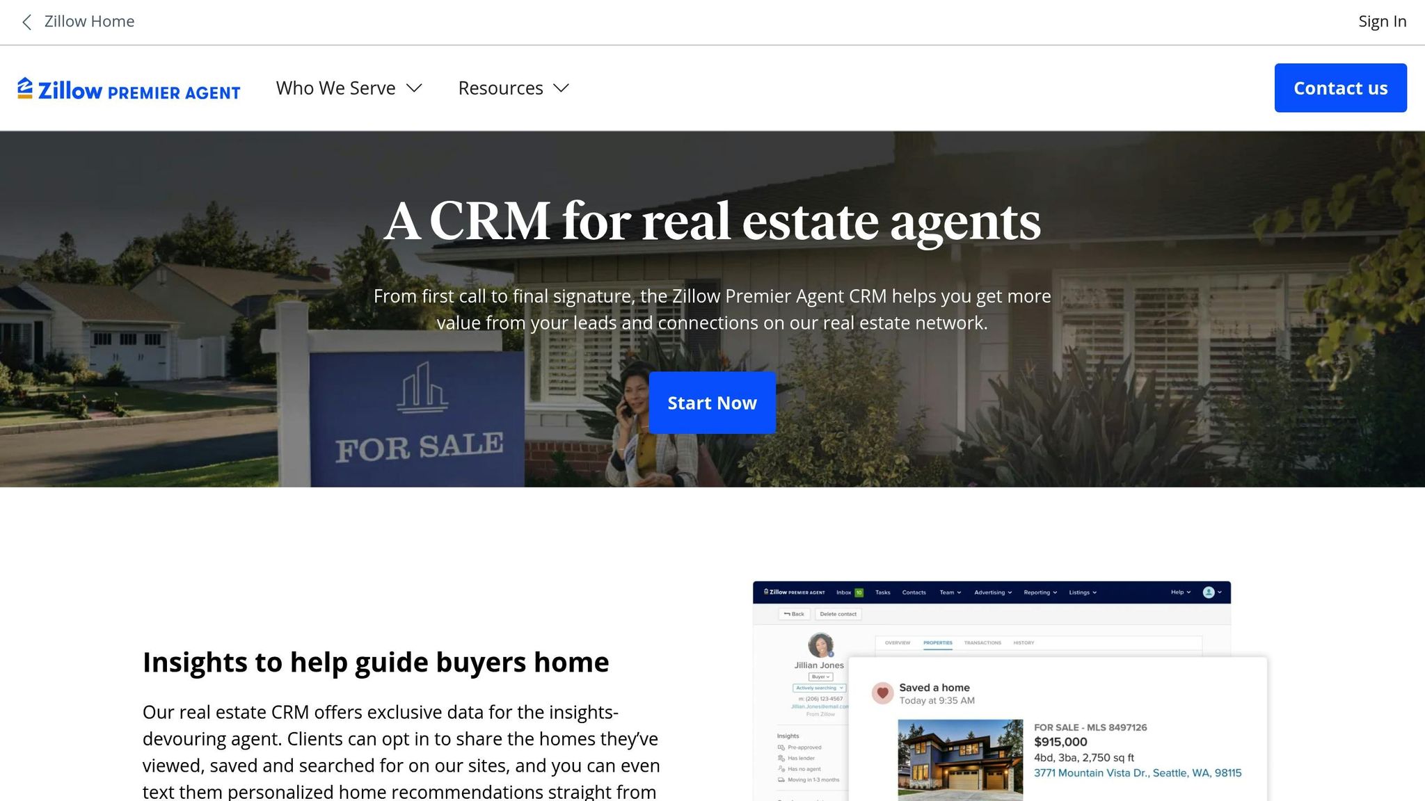 Zillow Premier Agent CRM