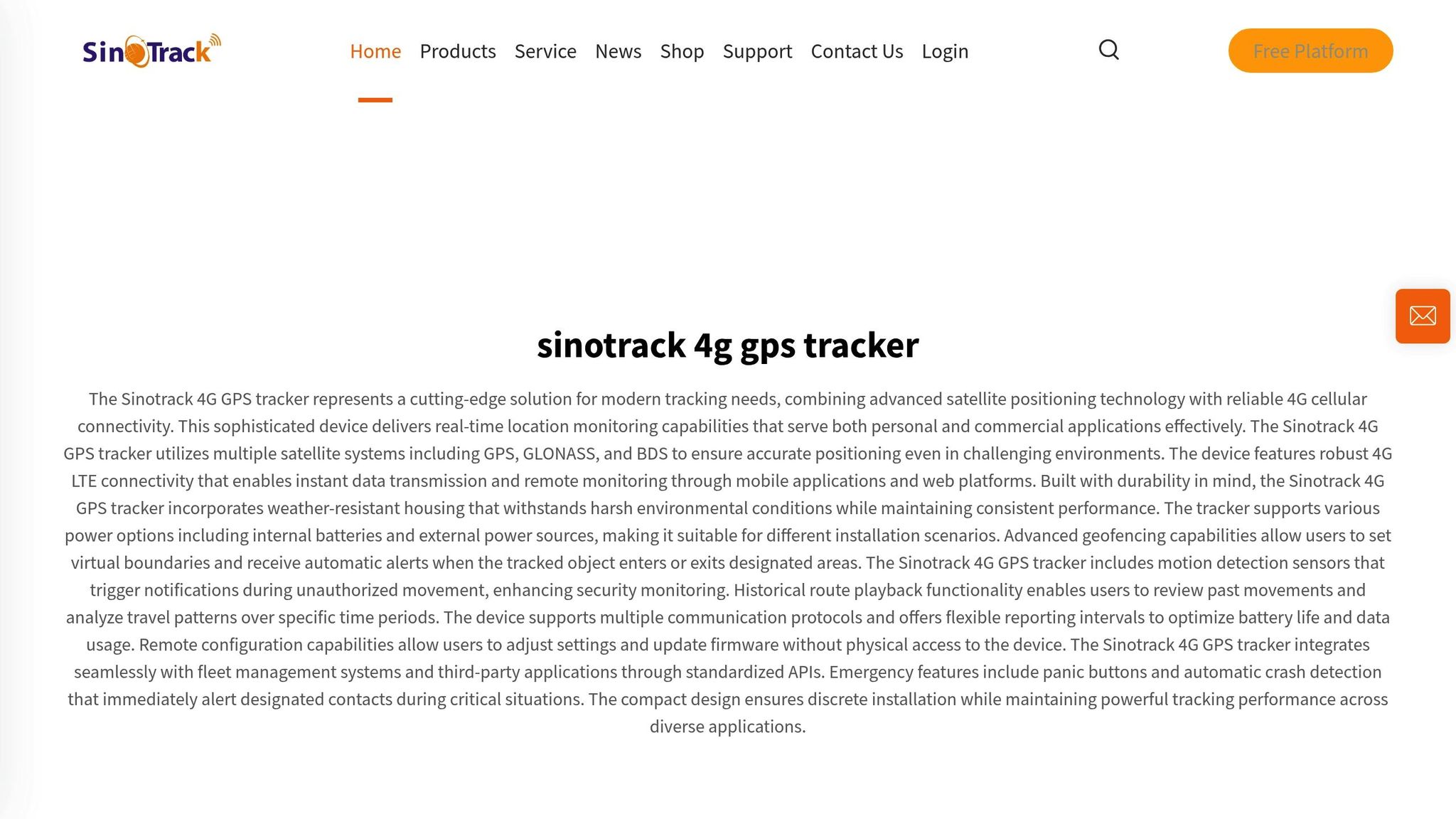 Sinotrack 4G