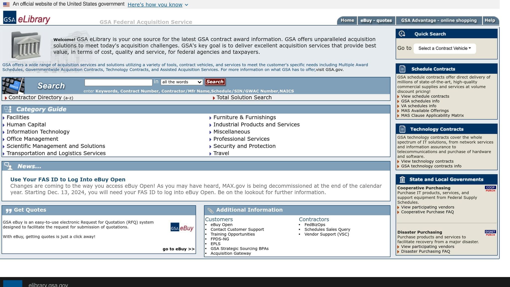 GSA eLibrary