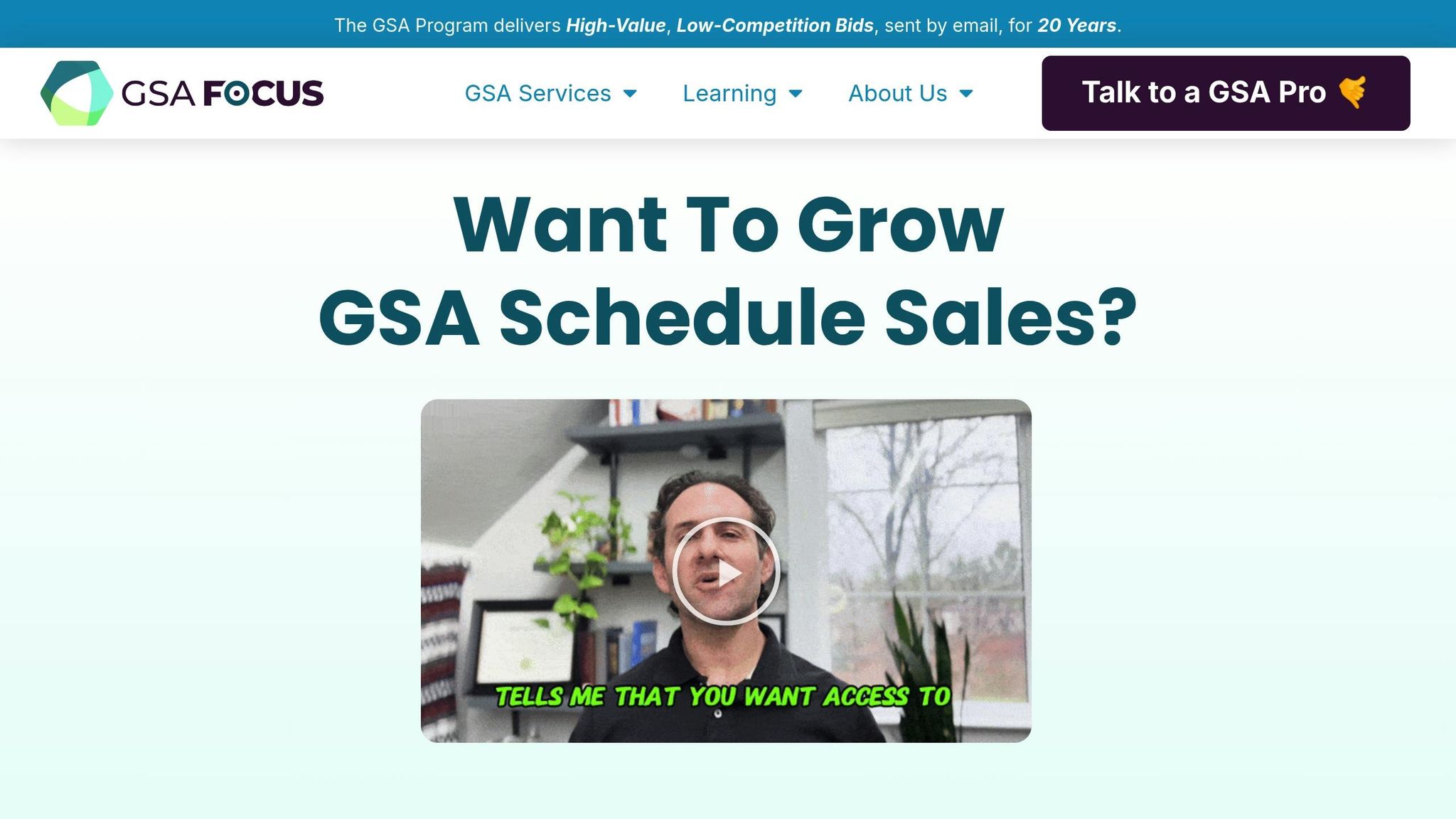 GSA Focus