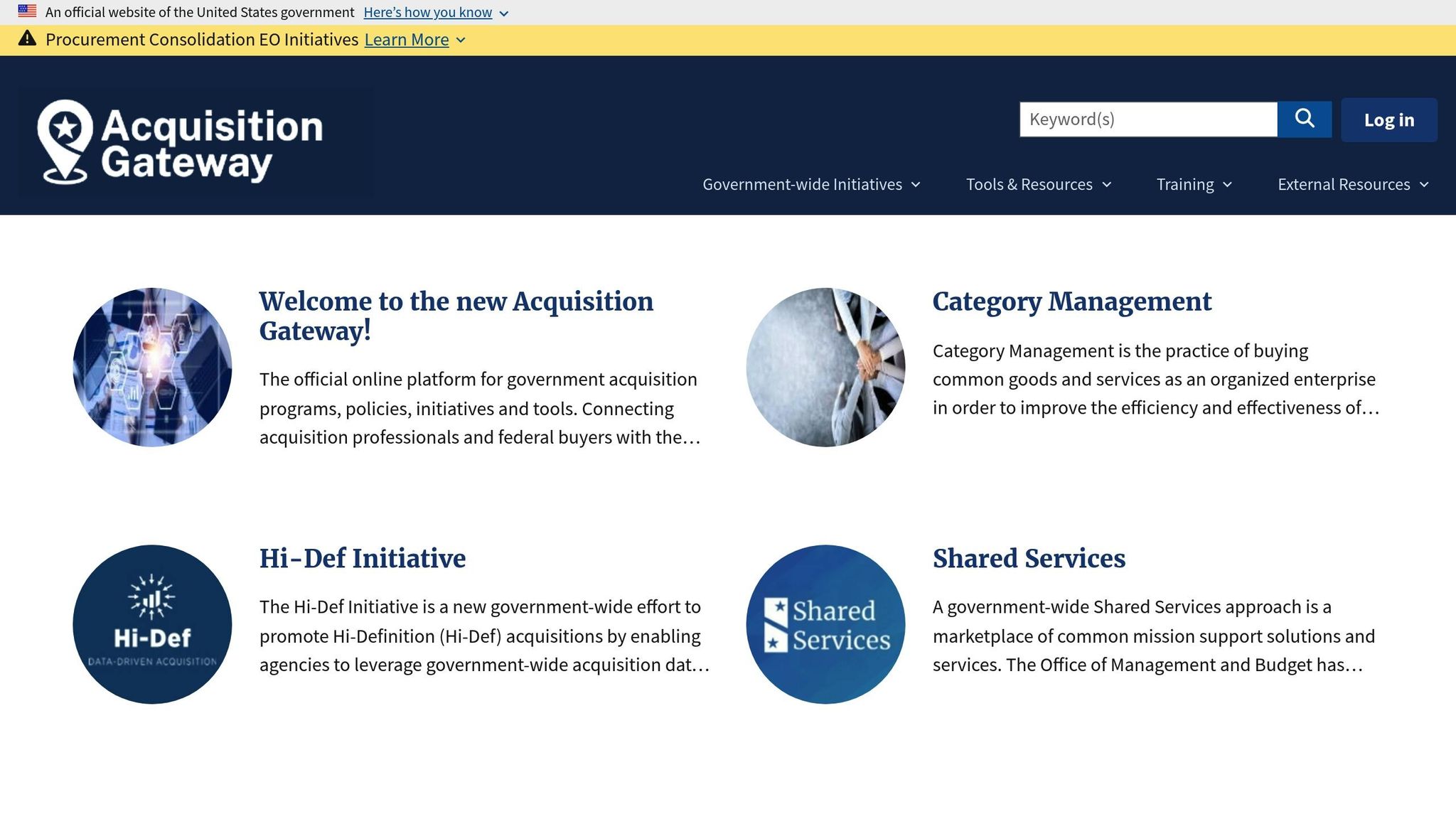 Acquisition Gateway