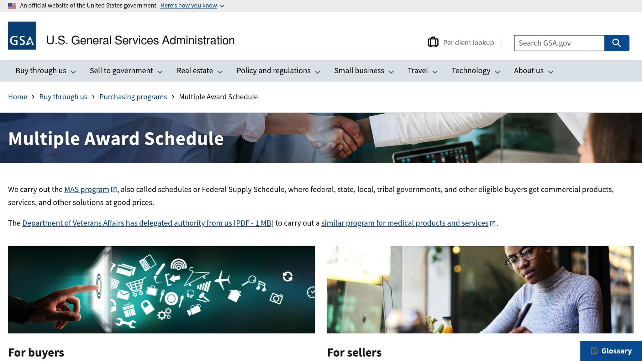 GSA Schedule Contracts