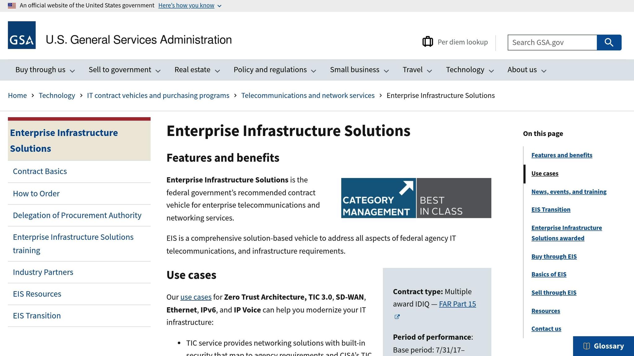Enterprise Infrastructure Solutions