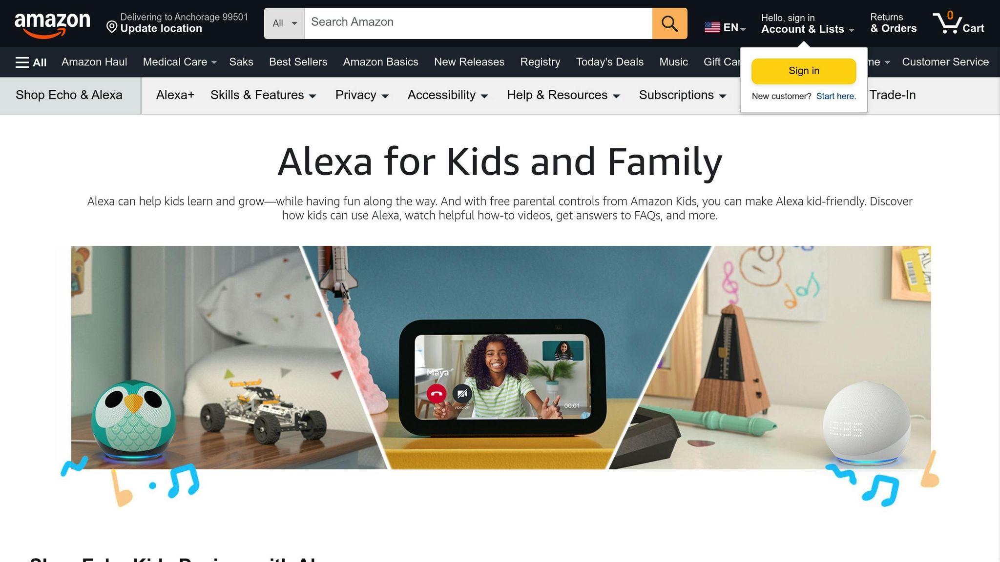 Amazon Alexa Guard for Kids