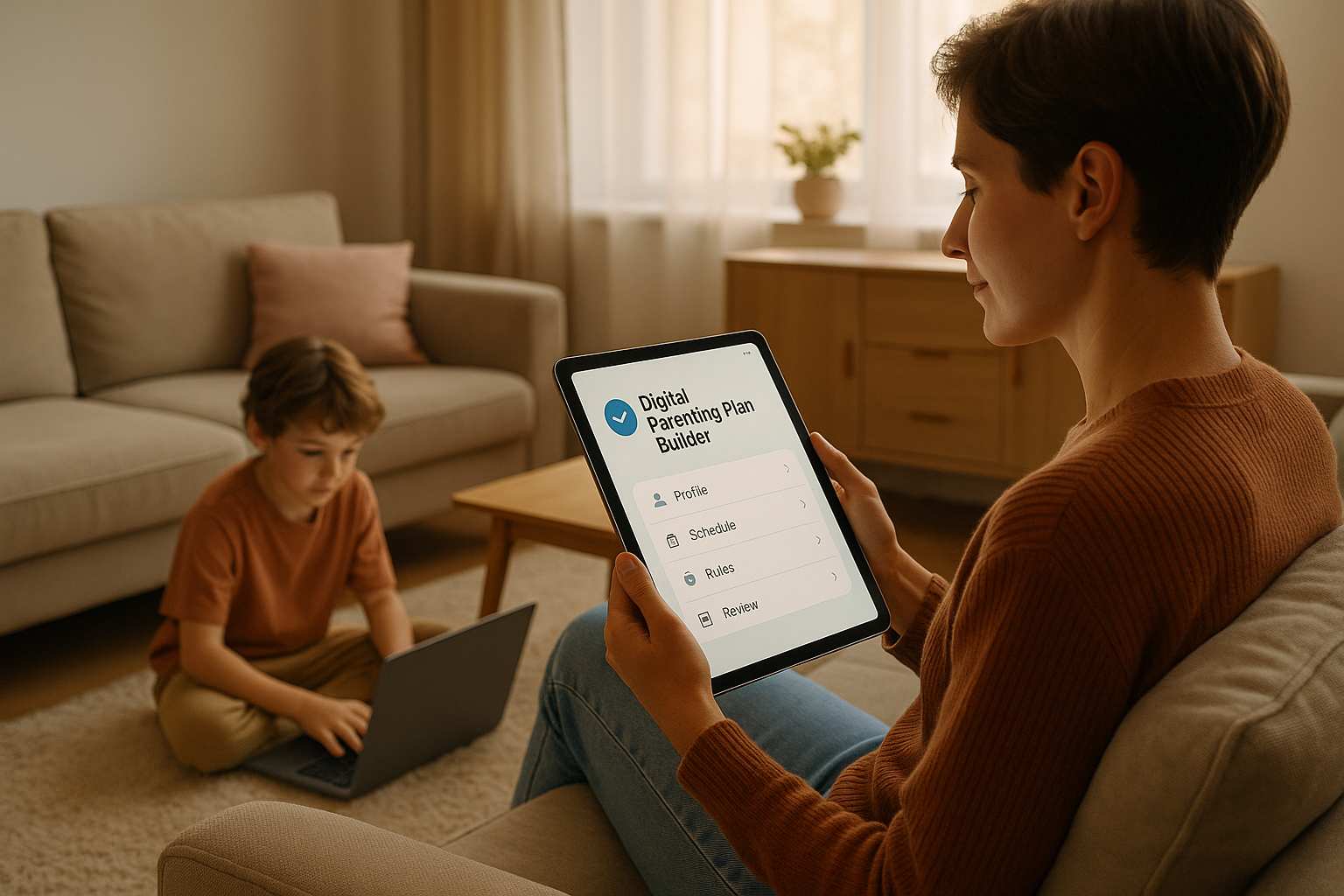 Digital Parenting Plan Builder