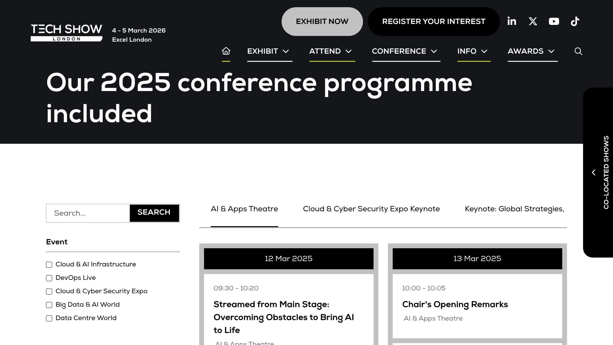 Tech Show London 2025