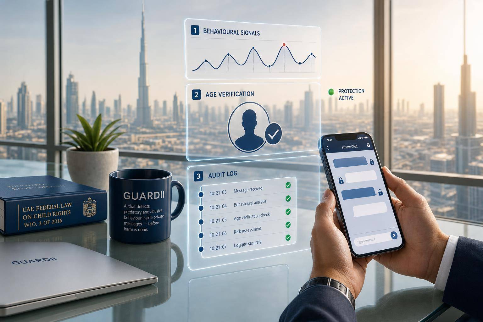 UAE Child Safety Laws and Encrypted Messages