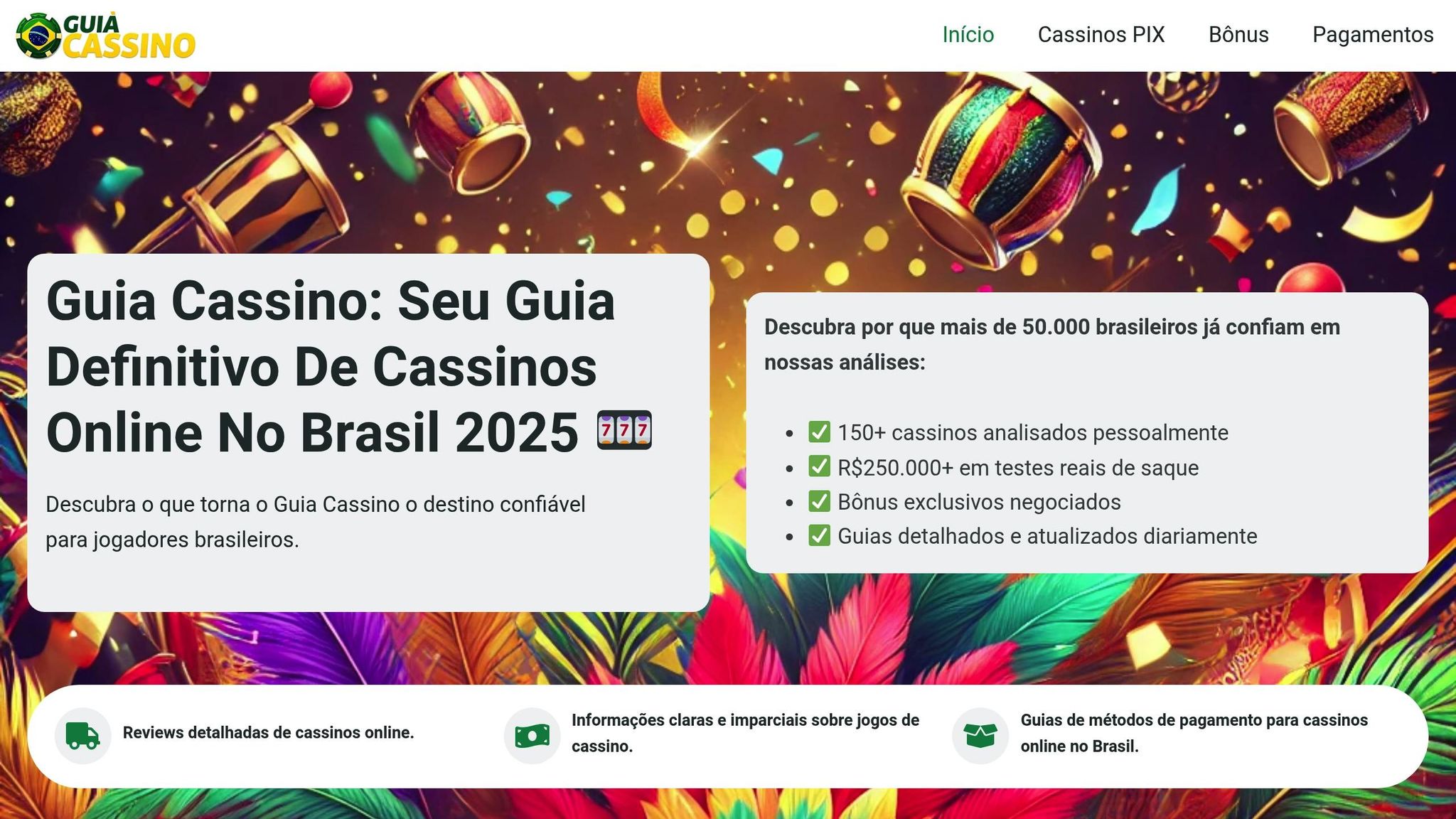 Guia Cassino Brasil