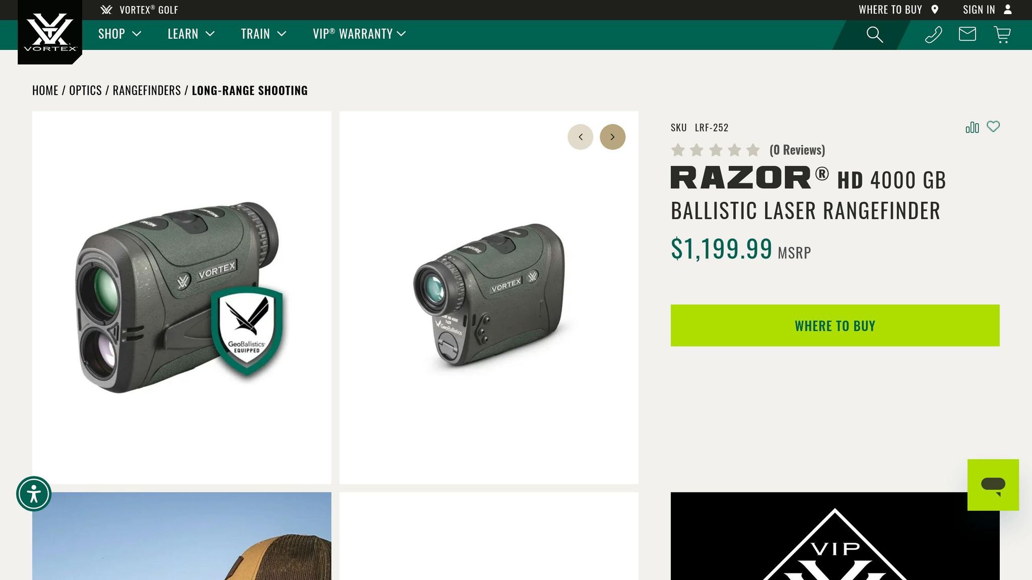 Vortex Razor HD 4000 GB