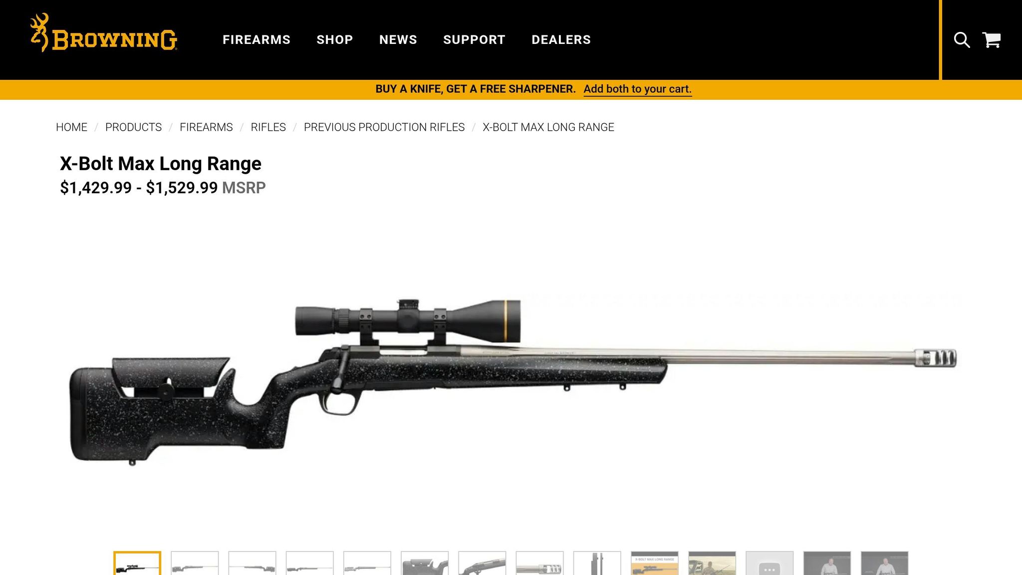 Browning X-Bolt Max Long Range