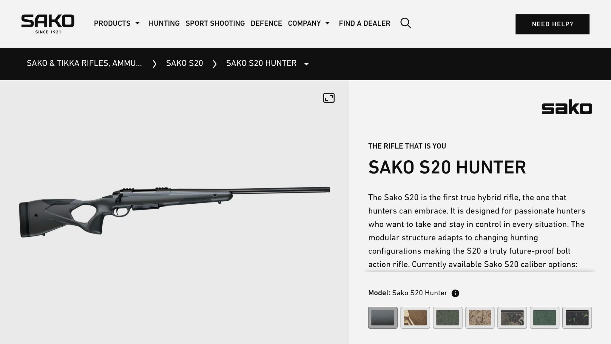 Sako S20 Hunter