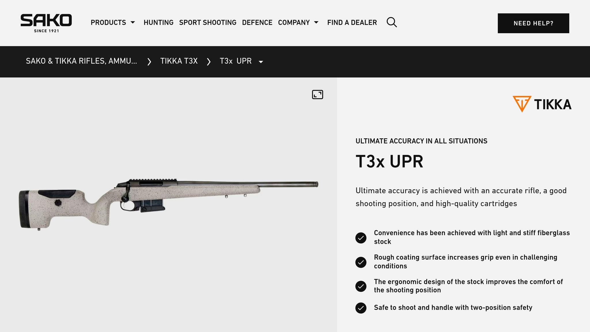 Tikka T3x UPR
