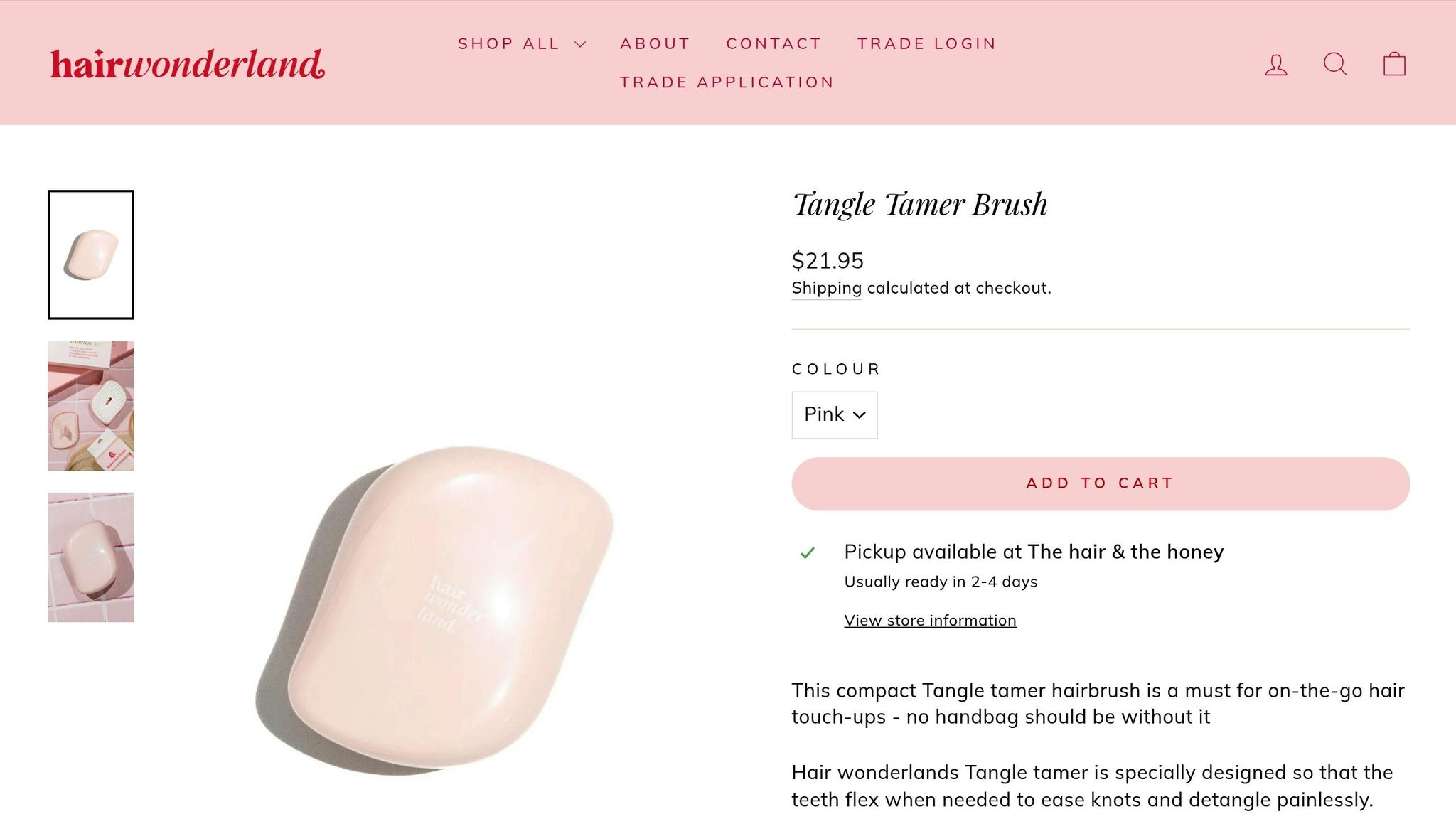 Tangle Tamer Brush