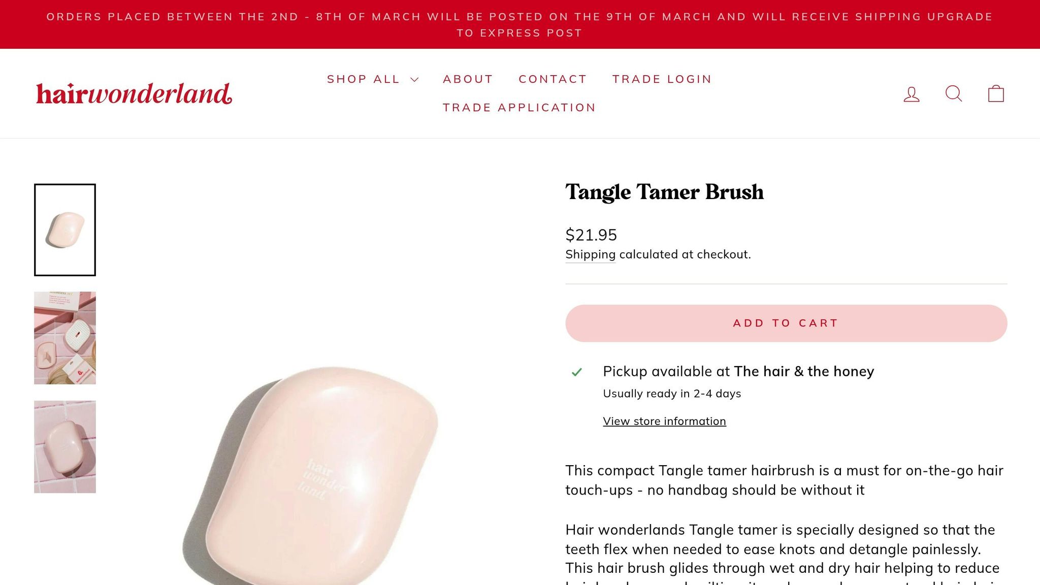 Tangle Tamer Brush