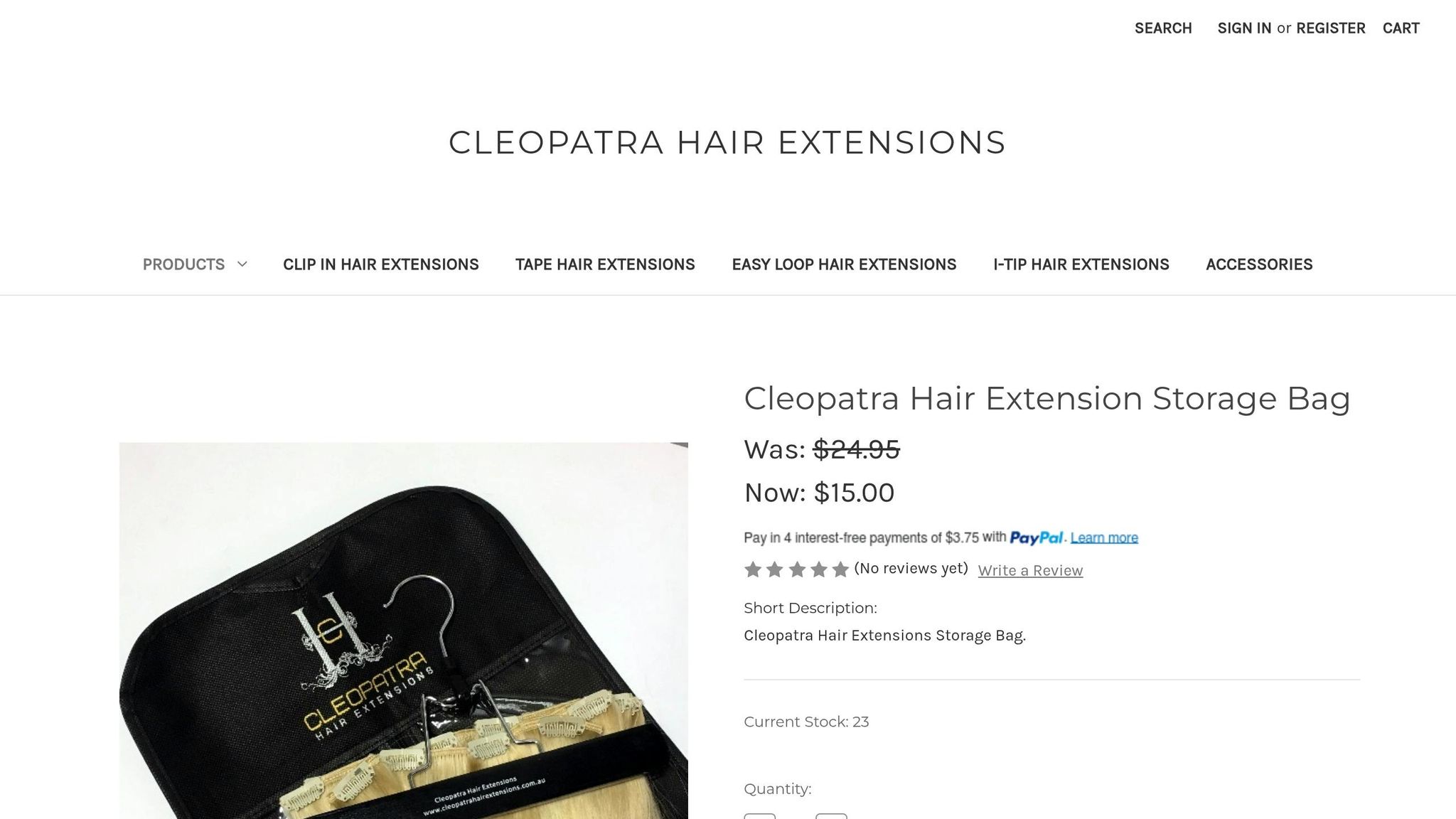 Cleopatra Hair