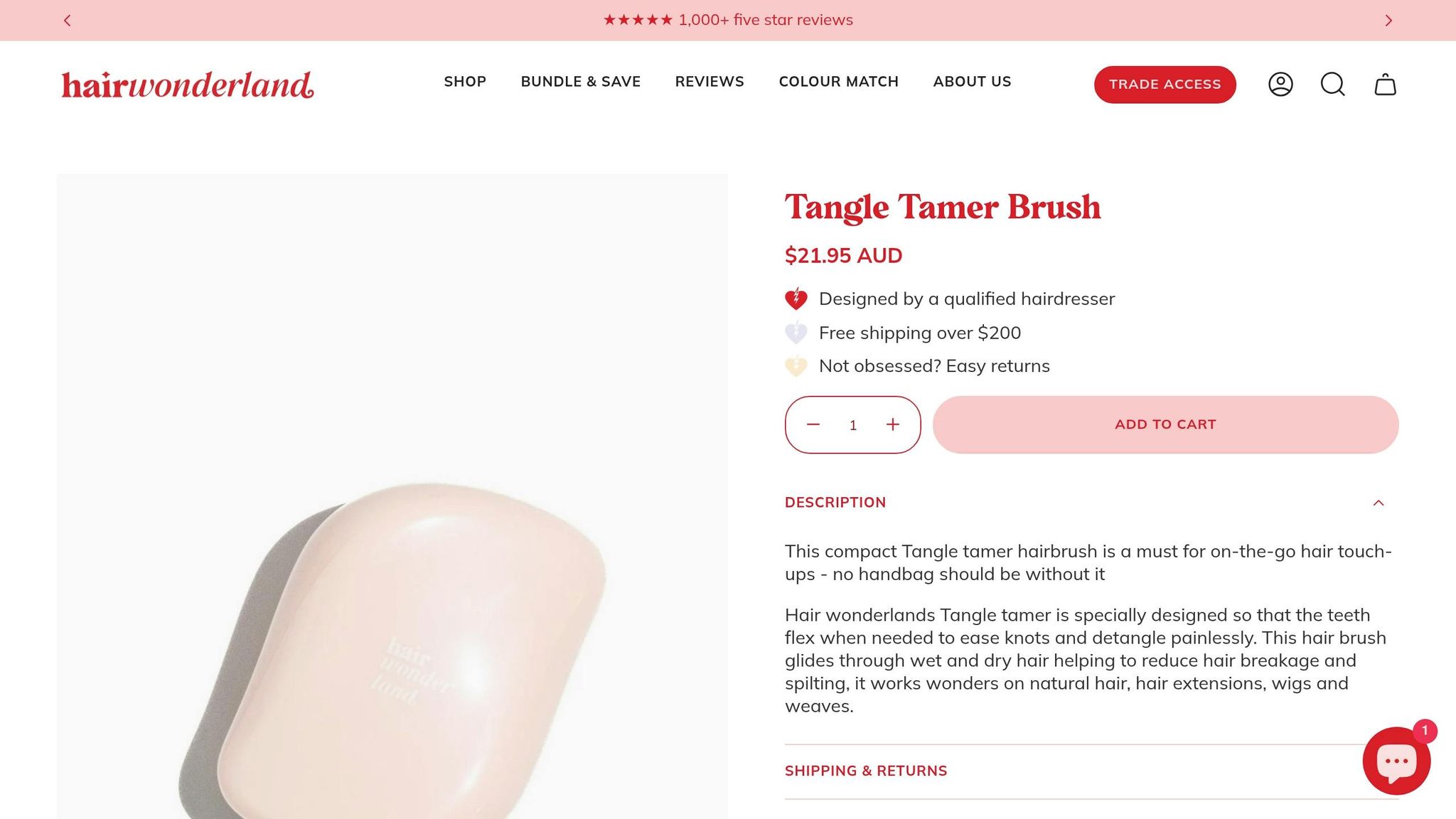 Tangle Tamer Brush