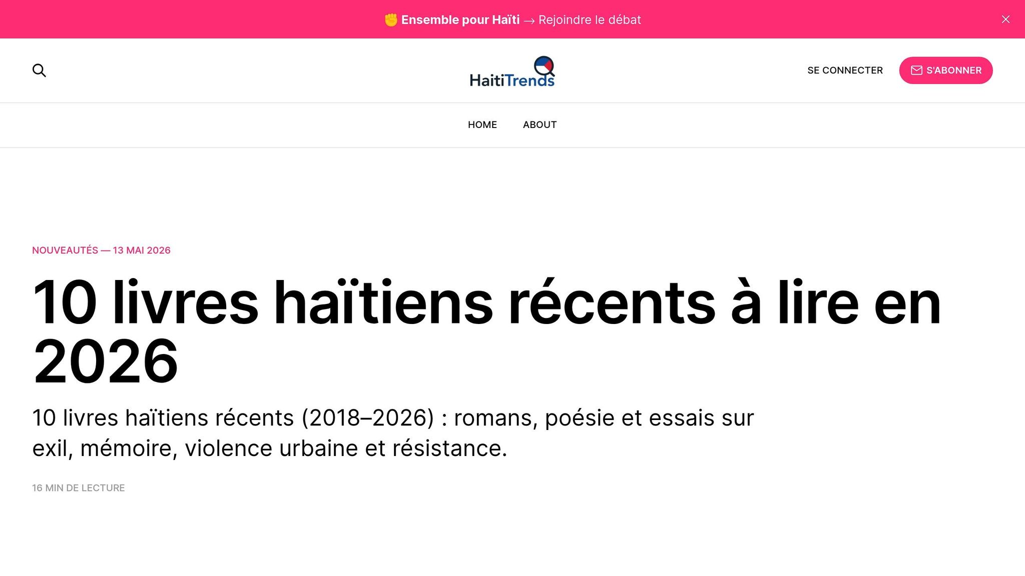 HaitiTrends