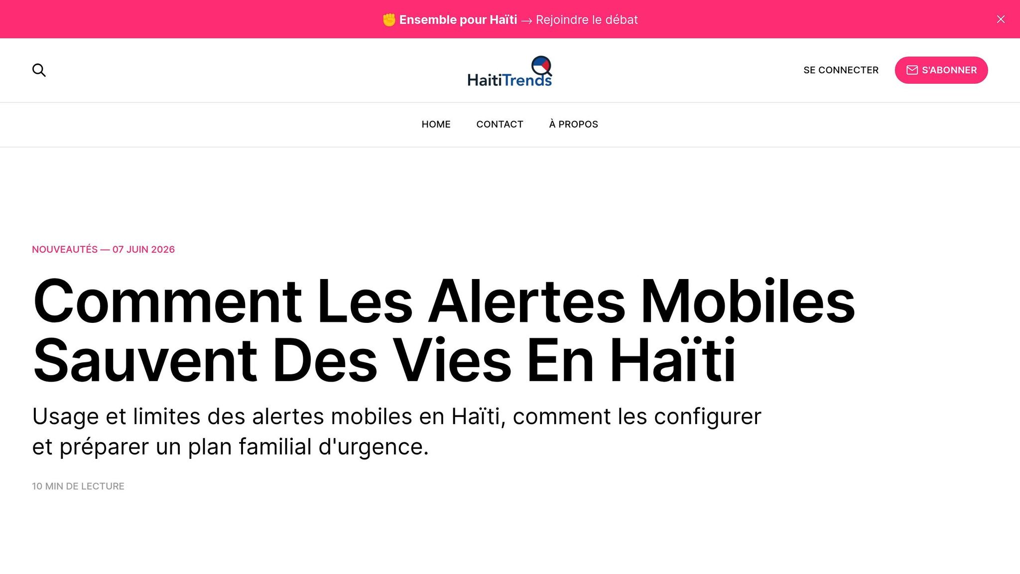 HaitiTrends