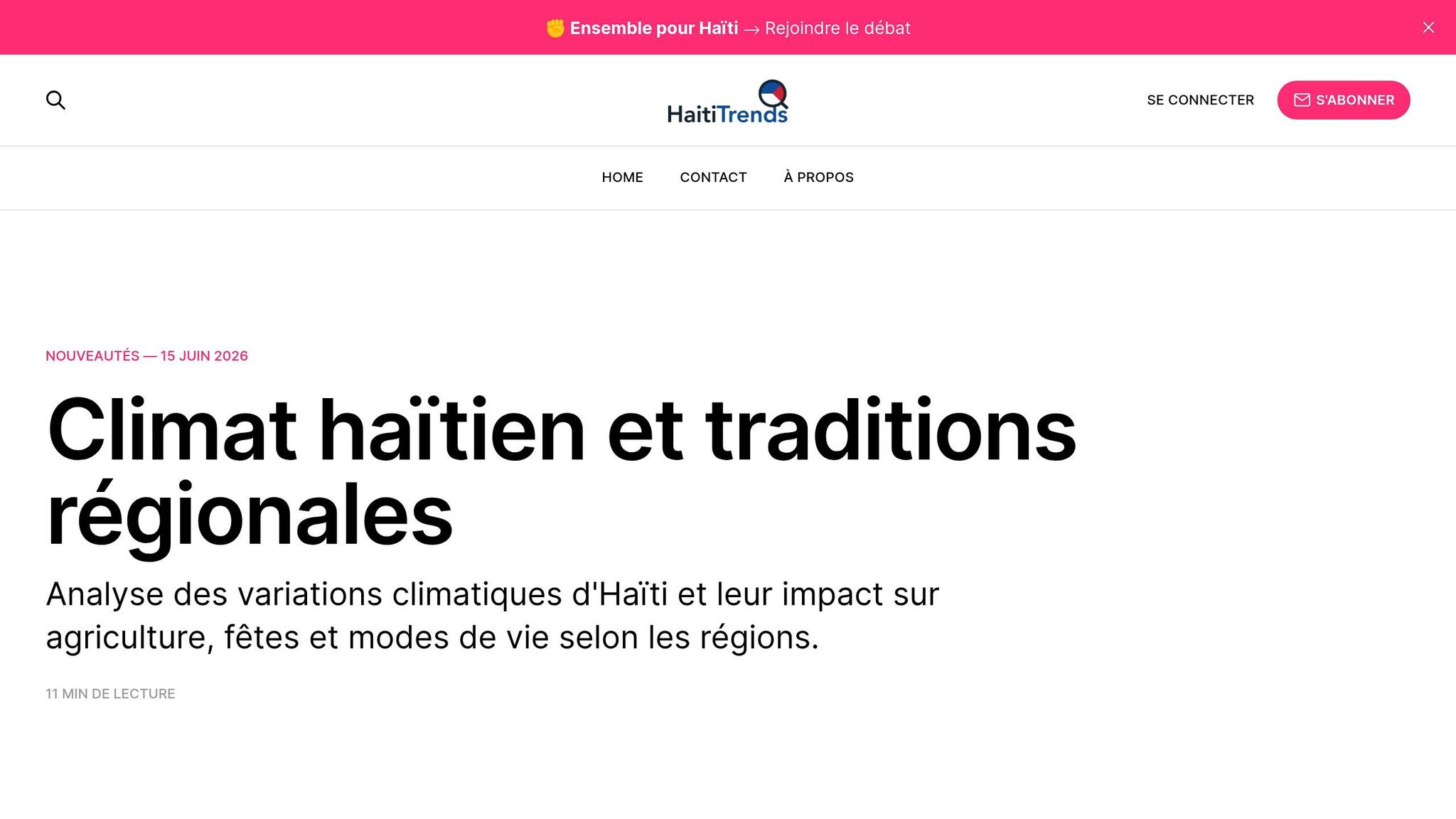 HaitiTrends