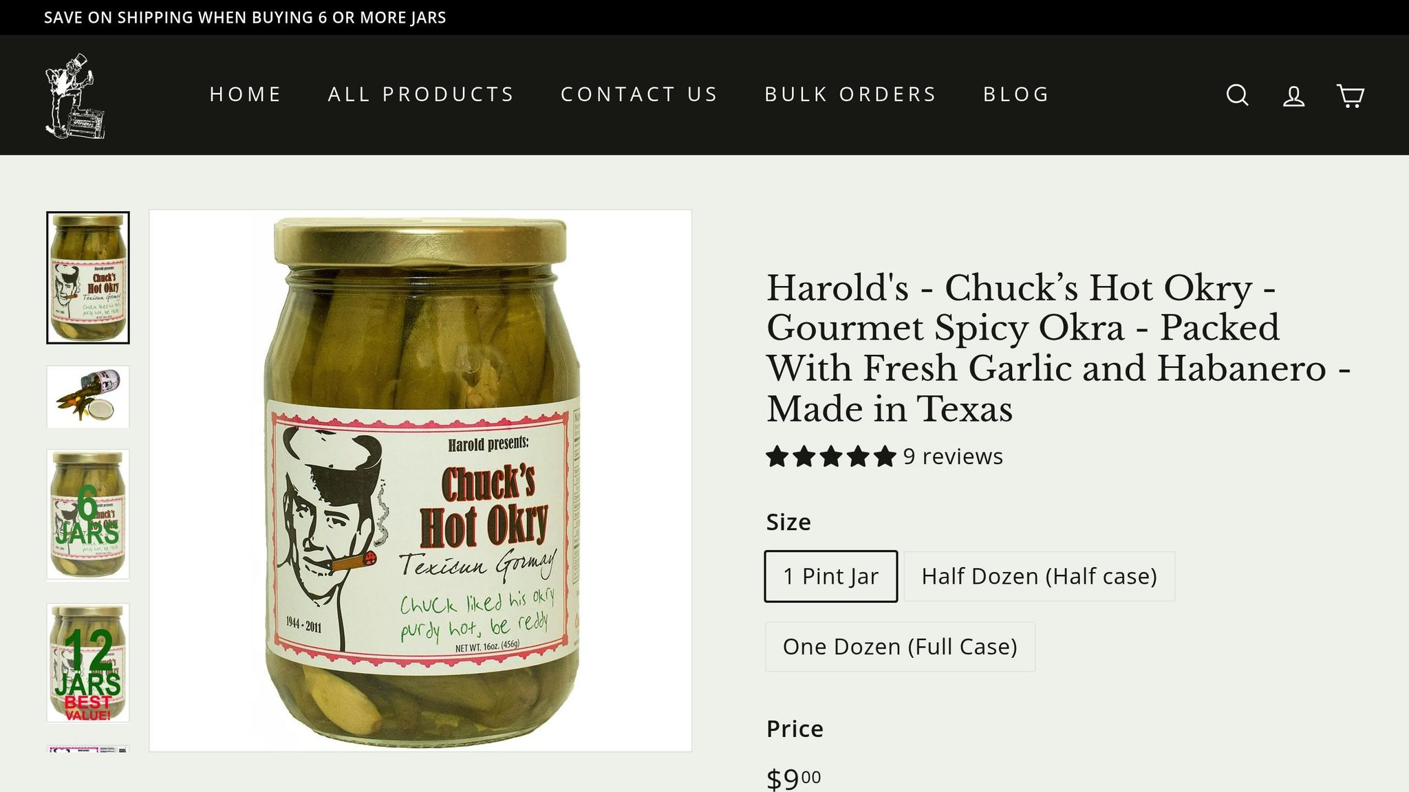 Chuck's Hot Okry