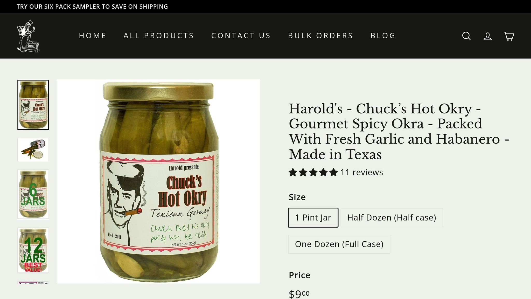 Chuck's Hot Okry