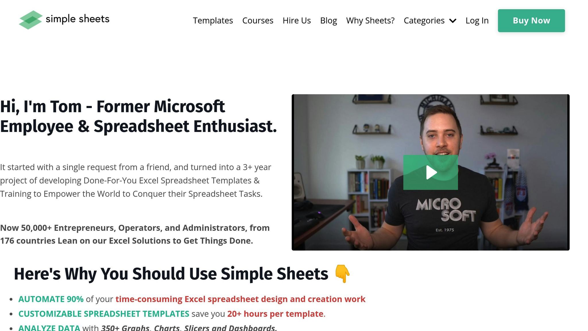 Simple Sheets