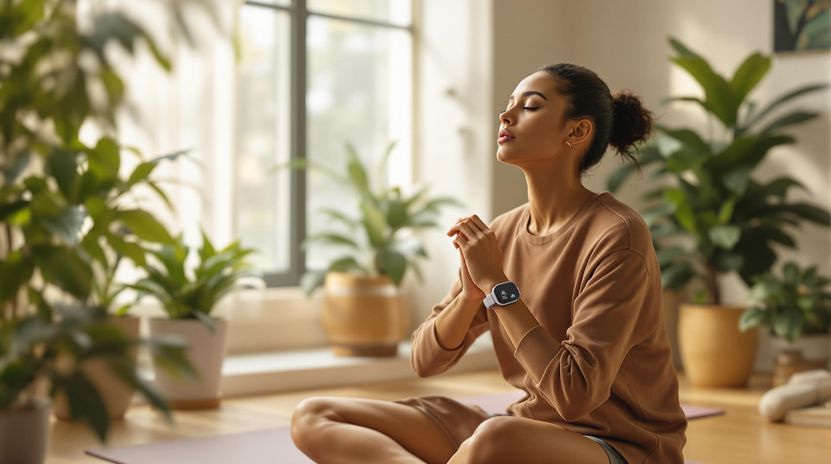 How AI Powers Breathing Wearables for Stress