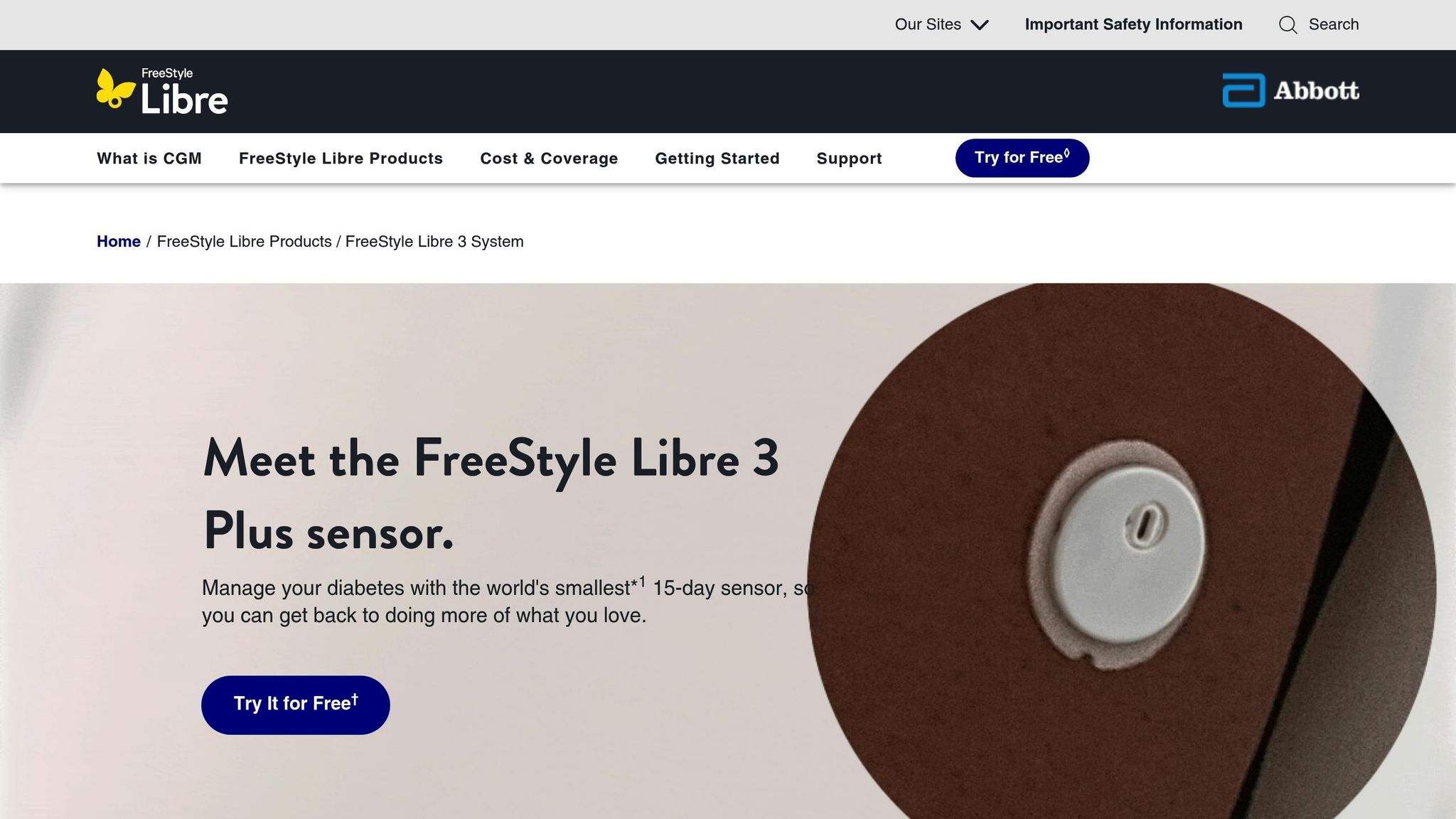 FreeStyle Libre 3