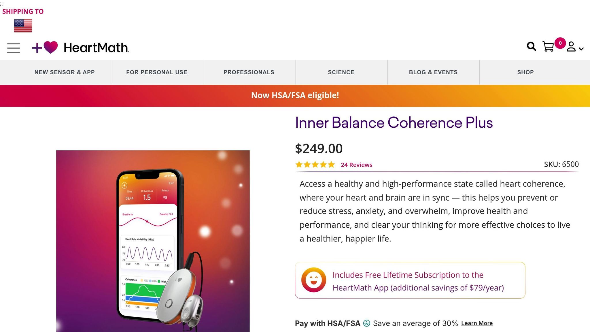 HeartMath Inner Balance