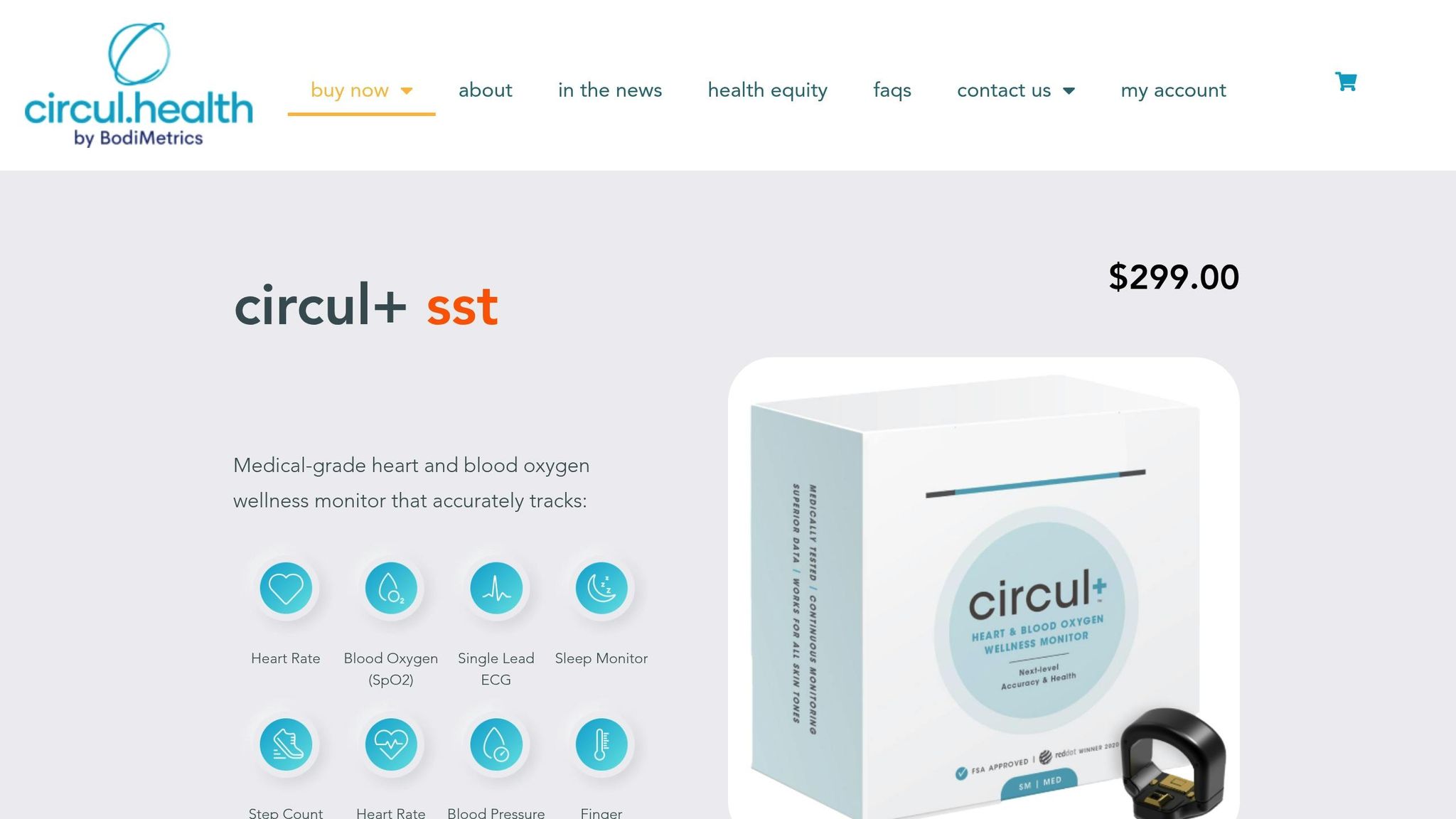 Circul+ Wellness Smart Ring