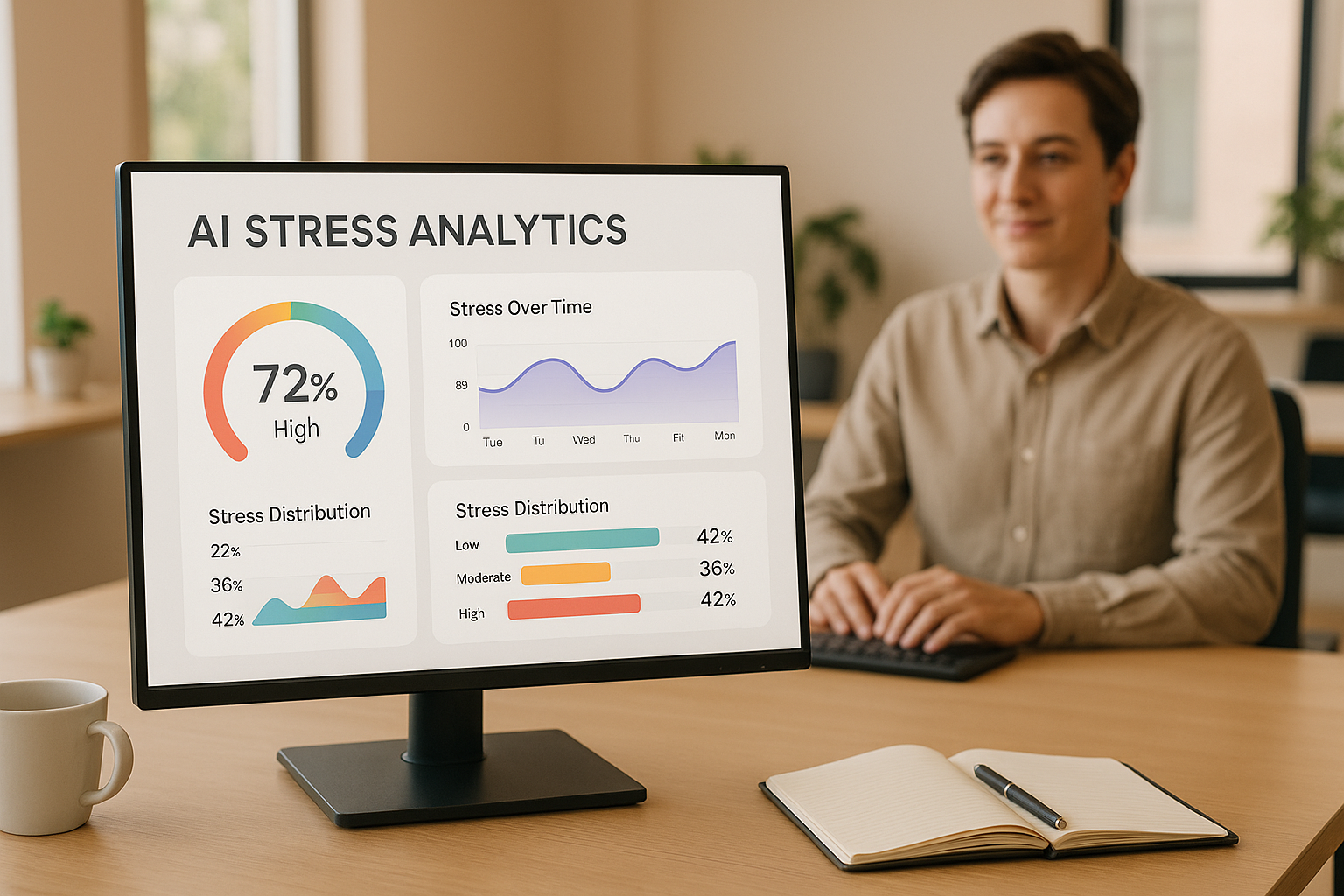 AI Stress Tracking: Workplace Wellness Benefits