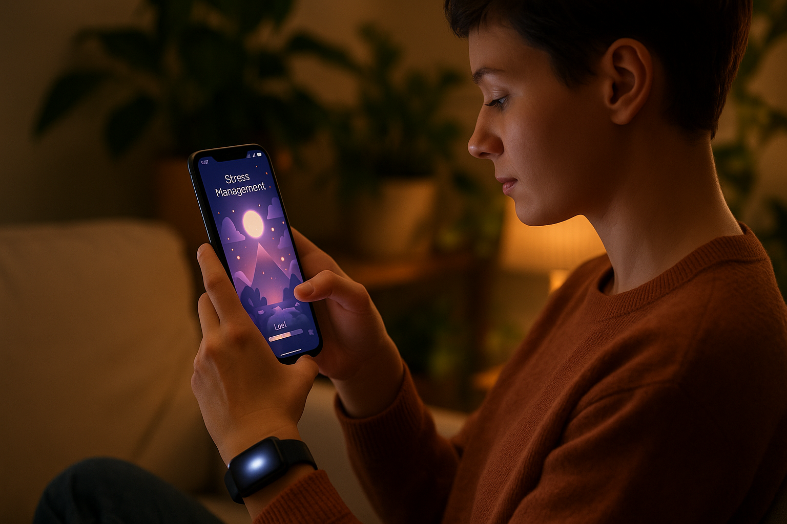 AI in Gamified Stress Management Apps