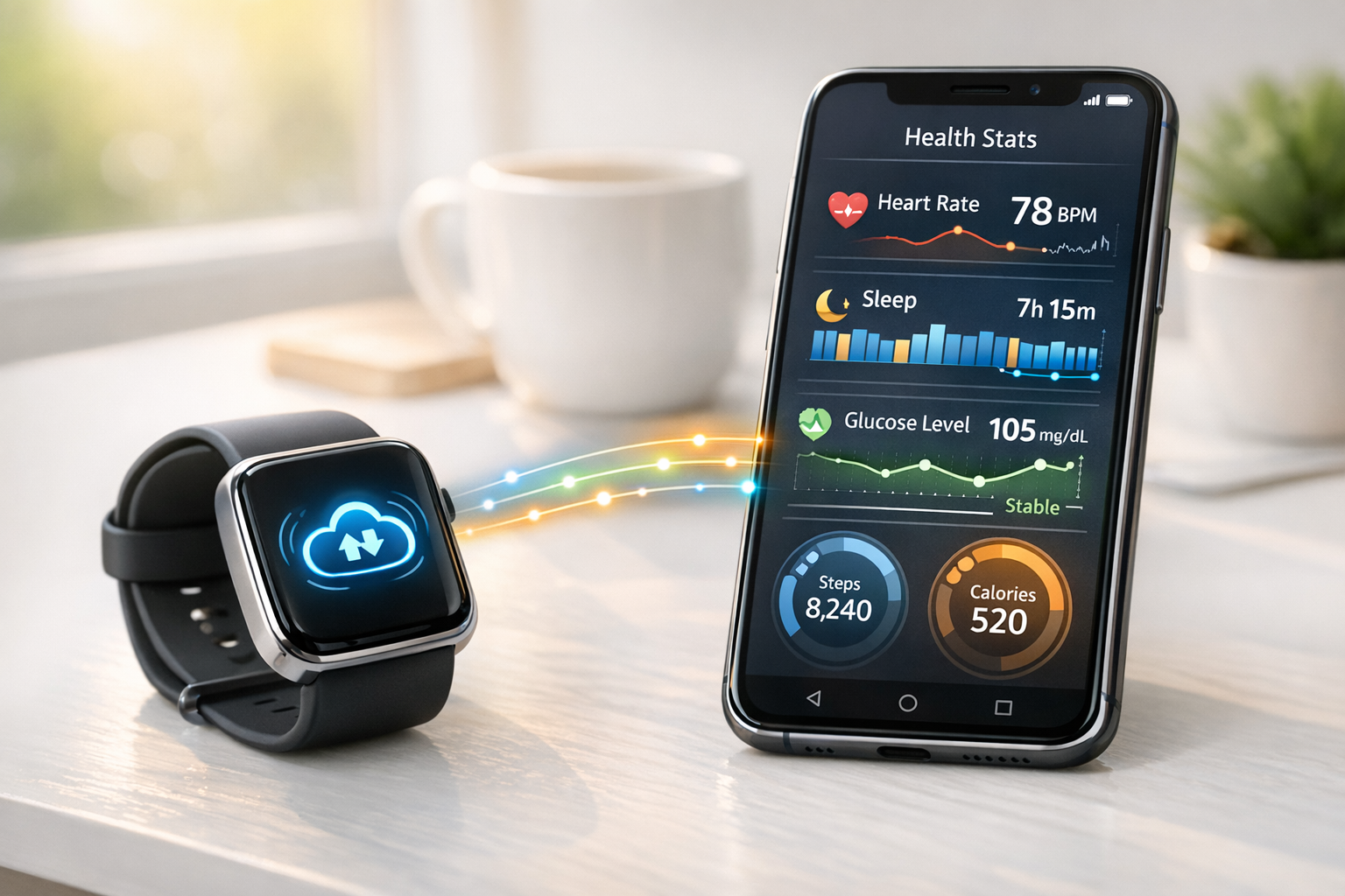How Wearables Enable Real-Time Data Sync