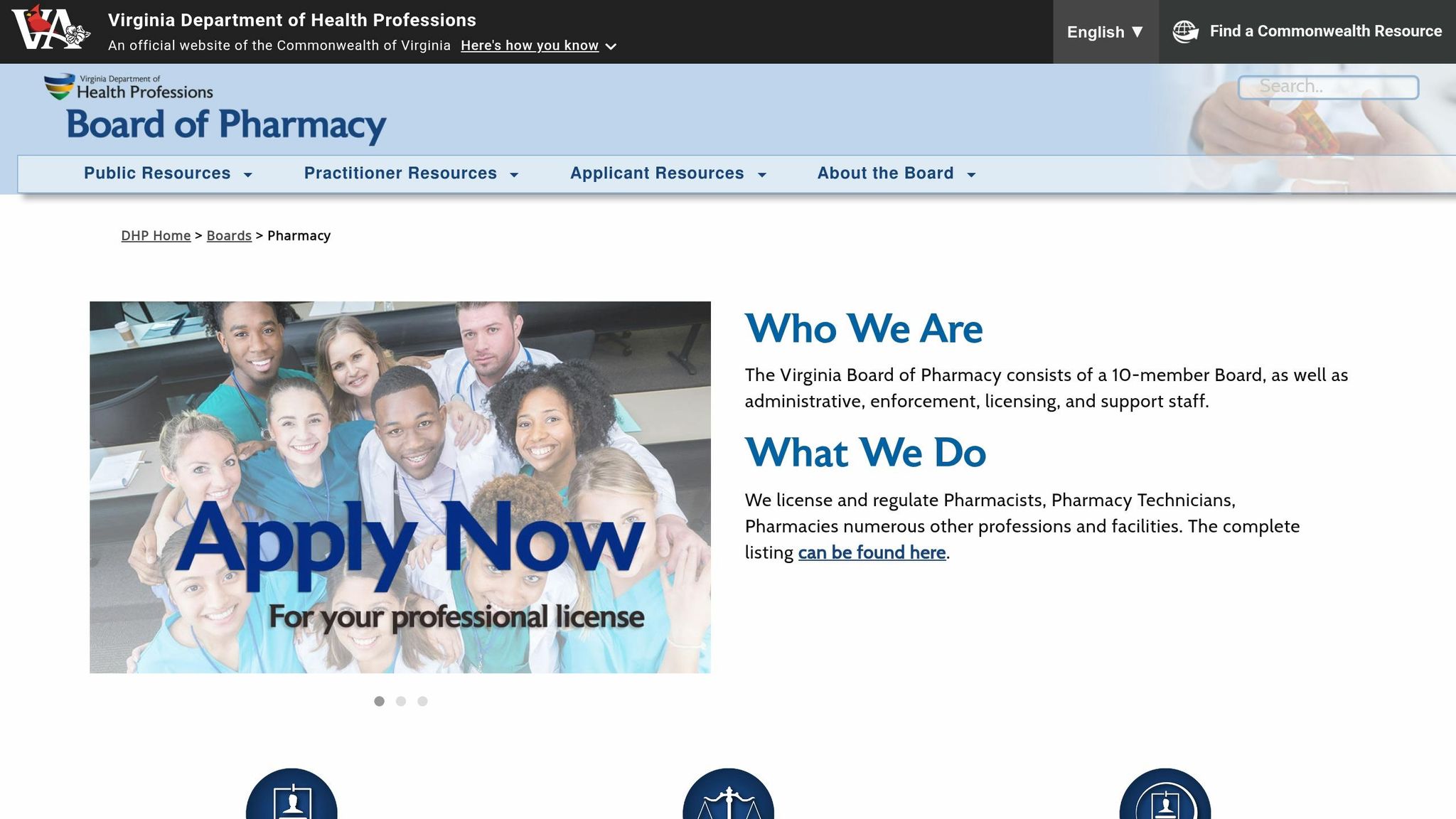 Virginia Board of Pharmacy